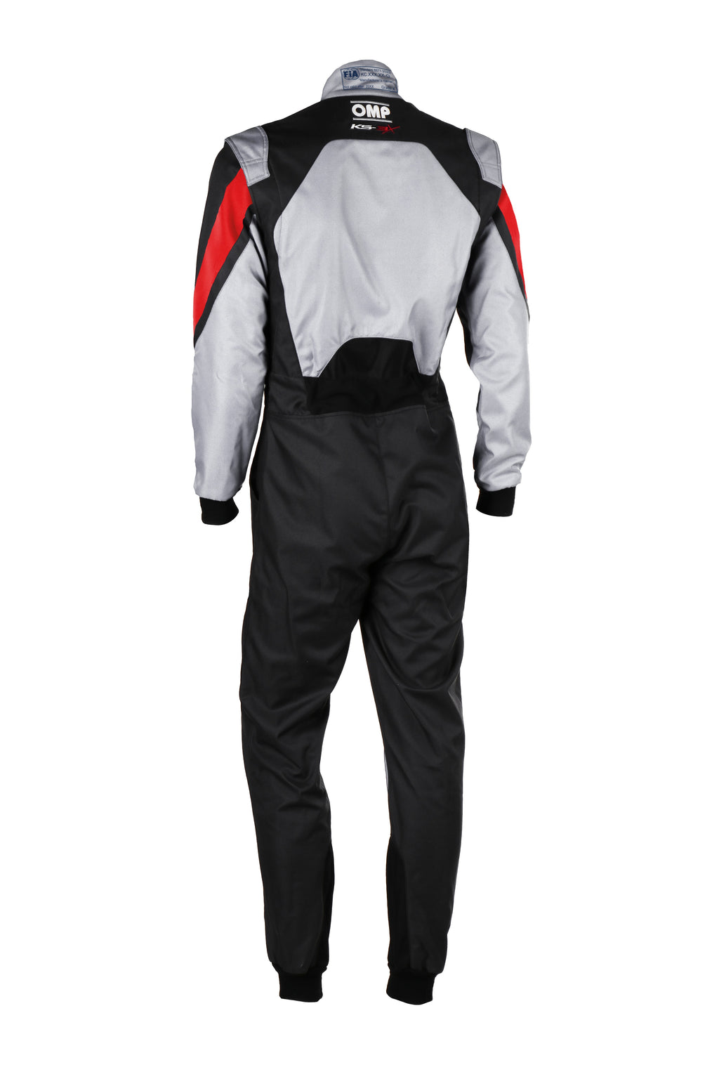 TRAJE DE CARRERAS KARTING OMP KS-3X FIA 8877-2022 (NIÑO) GRIS / NEGRO TALLA 130 - OMP original APEXCORSE imagen 2