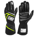 GUANTES OMP FIRST FIA 8856-2018 MY2025 NEGRO / FLUO AMARILLO TALLA S - OMP original APEXCORSE imagen 1