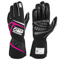 GUANTES OMP FIRST FIA 8856-2018 MY2025 NEGRO / FUCSIA TALLA XS - OMP original APEXCORSE imagen 1