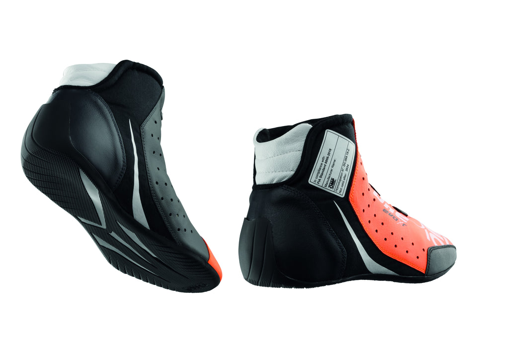 ZAPATILLAS OMP ONE EVO XR FIA 8856-2018 NARANJA / ANTRACITA TALLA 48 - OMP original APEXCORSE imagen 2