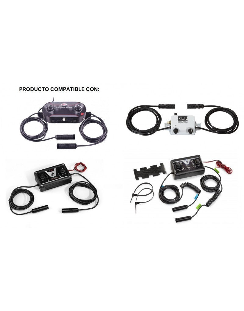 Sparco Rhk/Jh - Macho Nexus 4 Pin Std - Con Micrófono Flex Boom - Con Auriculares - Sparco | APEXCORSE imagen 3