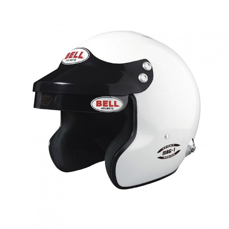 Sparco Casco Bell Mag-1 Blanco (Hans) Talla S(57-58) Fia8859-2024 - Sparco original | APEXCORSE
