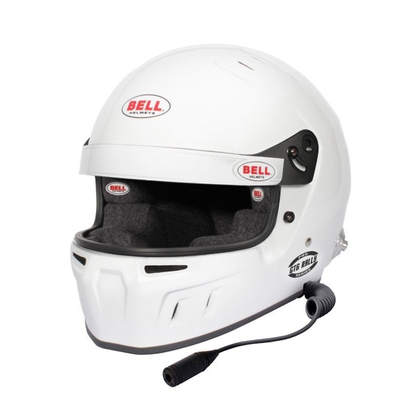 Sparco Casco Bell Gt6 Rally Blanco (Hans)Talla 55 Fia8859-2024/Sa2020 - Sparco original | APEXCORSE