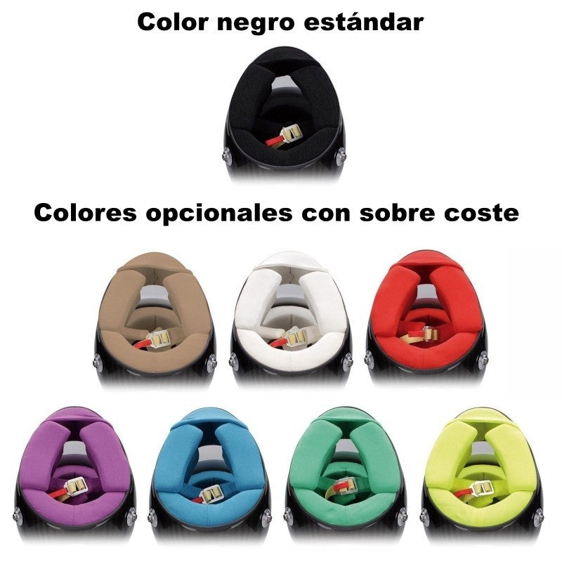 Sparco Casco Bell Hp10 (Hans) Interior Verde Talla 56 Fia8860-2018 - Sparco | APEXCORSE imagen 3
