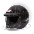 Sparco Casco Bell Mag-10 Rally Carbon (Hans) Interior Blanco Talla 59 Fia8859-2024/Sa2020 - Sparco original | APEXCORSE