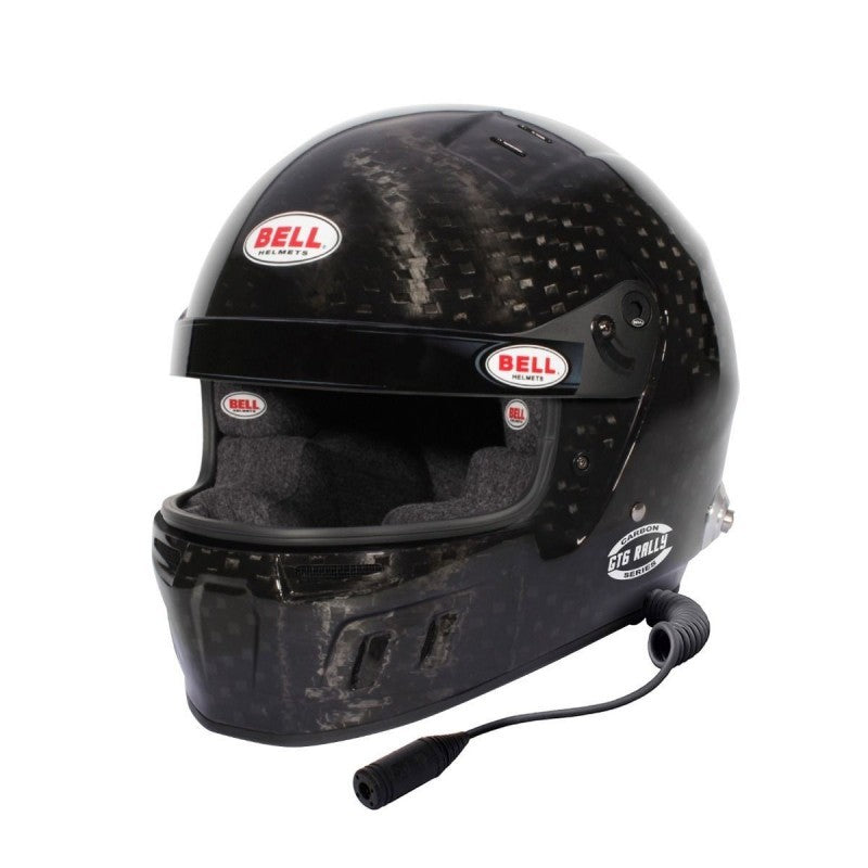 Casco Bell Gt6 Rally Carbon (Hans) Interior Marron Talla 60 Fia8859-2024/Sa2020 - Bell | APEXCORSE