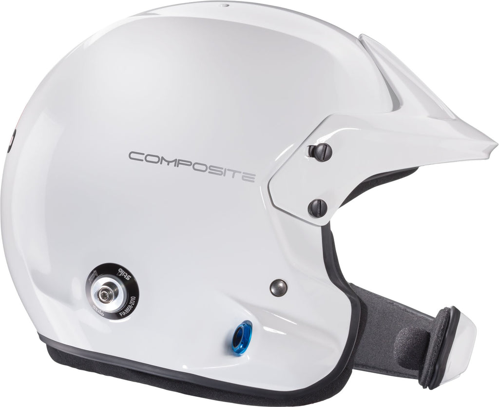Sparco Casco Venti Wrc Rally Composite Snell Sa2020 FIA 8859-15 Hans Fia8858-10 Blanco/Interior Negro 59 - Sparco | APEXCORSE imagen 4