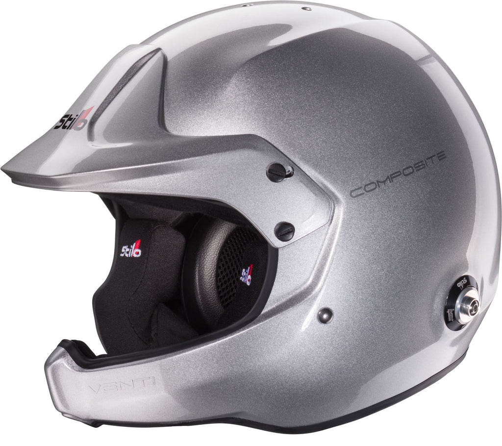 Sparco Casco Venti Wrc Rally Composite Snell Sa2020 FIA 8859-15 Hans Fia8858-10 Gris/Interior Negro 59 - Sparco | APEXCORSE imagen 2
