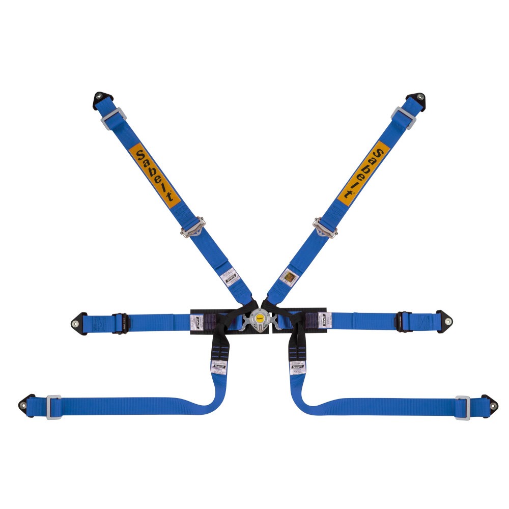 Sparco Arnes Sabelt 6 Puntos Formula Aluminio Fia8853-2016 Azul - Sparco original | APEXCORSE