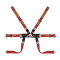 Sparco Arnes Sabelt 6 Puntos Formula Mid Fia8853-2016 2" Pull Up Rojo - Sparco original | APEXCORSE