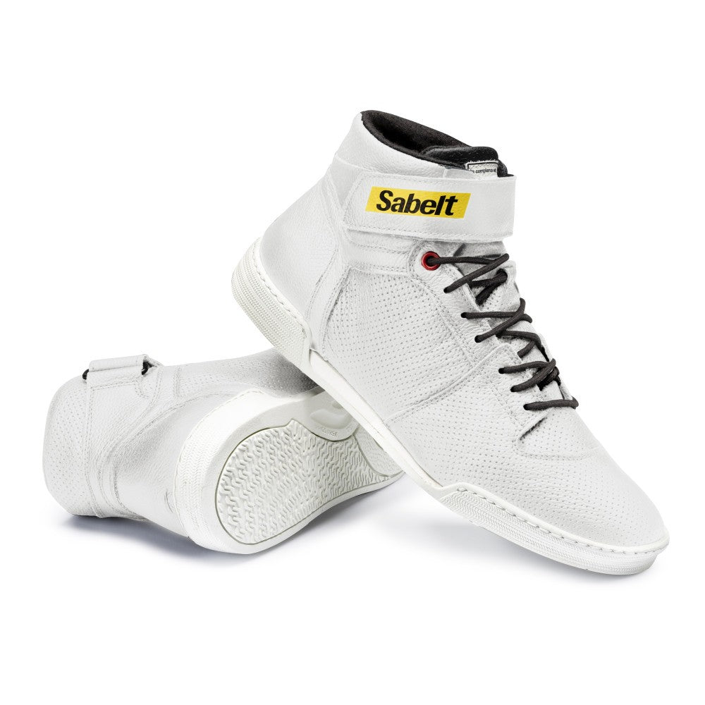 Sparco Zapatillas Sabelt Laser Tb-3 Fia8856-2018 Blancas Talla 44 - Sparco original | APEXCORSE