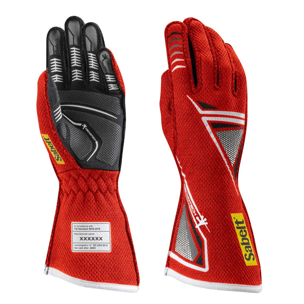 Sparco Guantes Sabelt Hero Tg-11 Rojo Gekotech Talla 10 - Sparco original | APEXCORSE