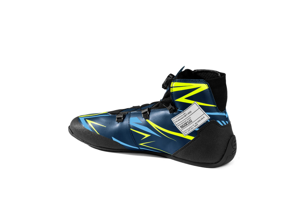 Zapatillas Sparco K-Rapid 2025 Azul/Amarilla Talla 44 - Sparco | APEXCORSE imagen 2