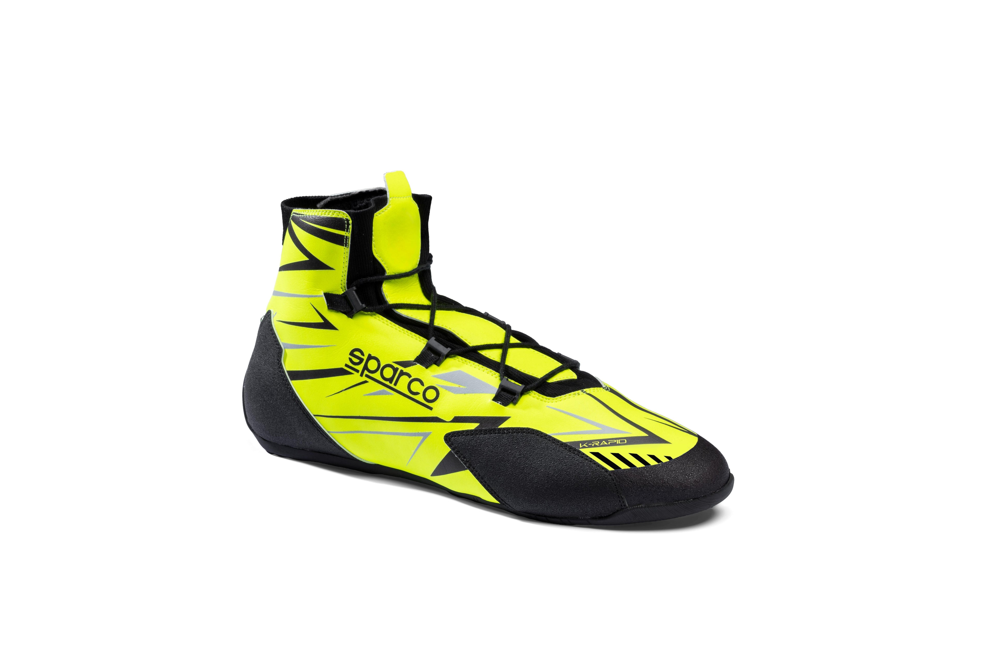 Zapatillas Sparco K-Rapid Cordones 2025 Amarilla/Azul 46 - Sparco original | APEXCORSE