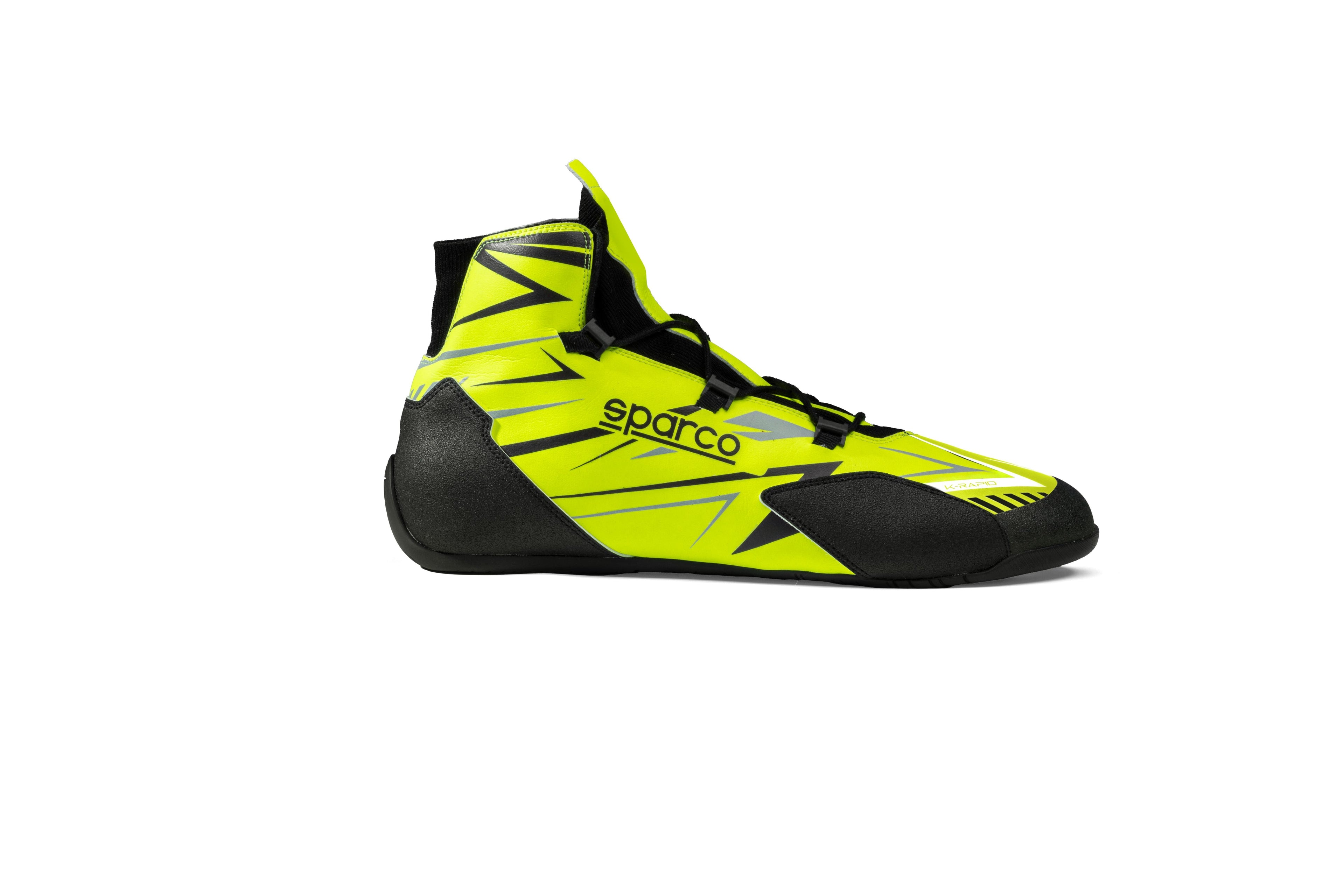 Zapatillas Sparco K-Rapid Cordones 2025 Amarilla/Azul 47 - Sparco | APEXCORSE imagen 3