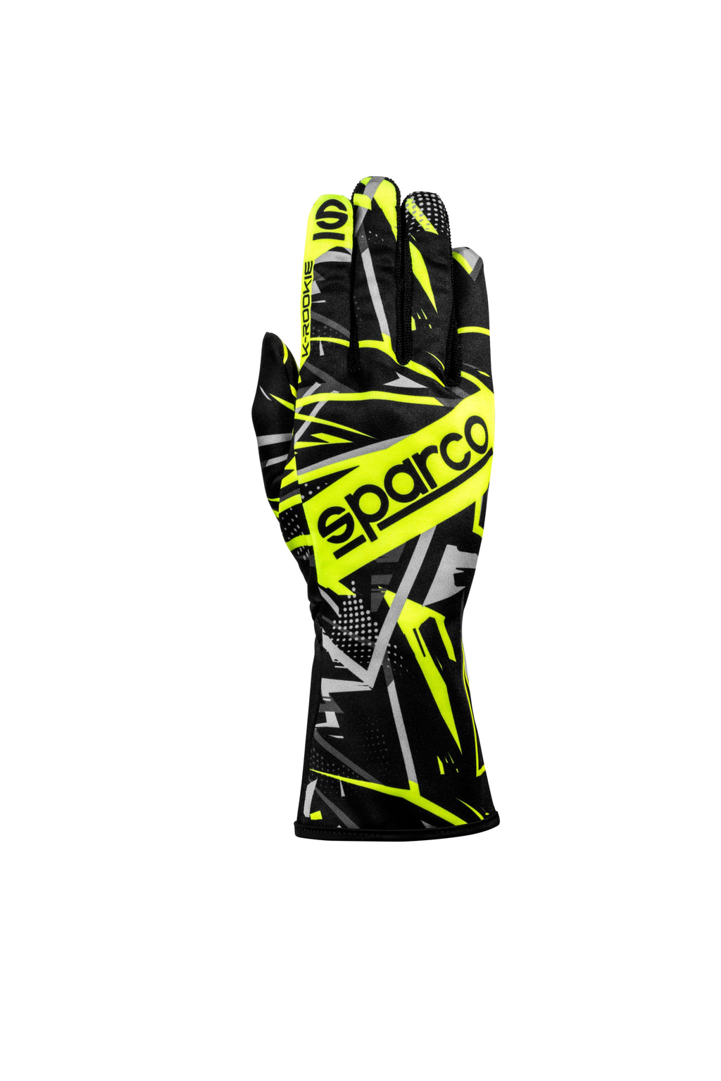 Guantes Sparco K-Rookie Negro/Amarillo Talla 7 - Sparco original | APEXCORSE