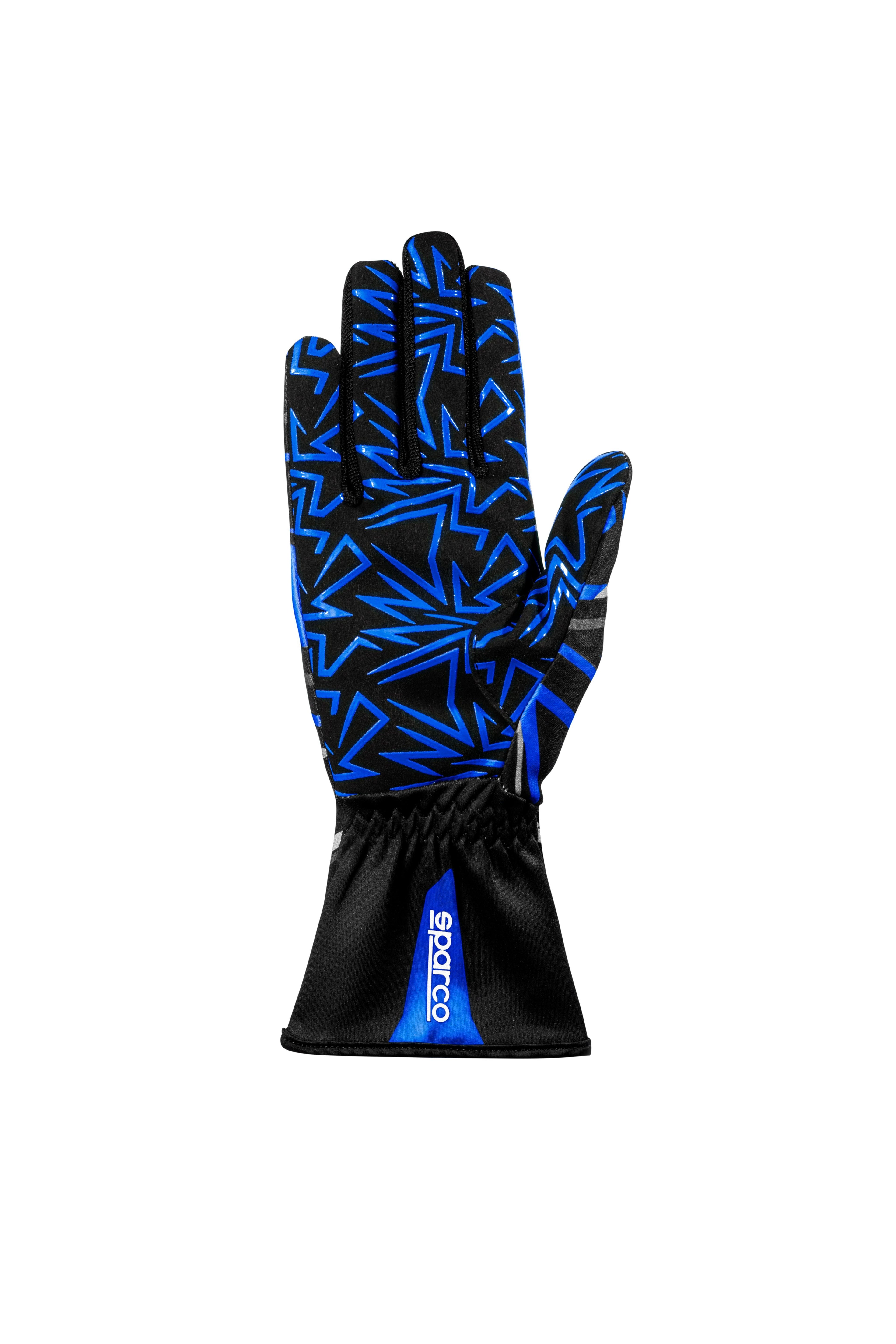 Guantes Sparco K-Rookie Negro/Azul Talla 10 - Sparco | APEXCORSE imagen 2