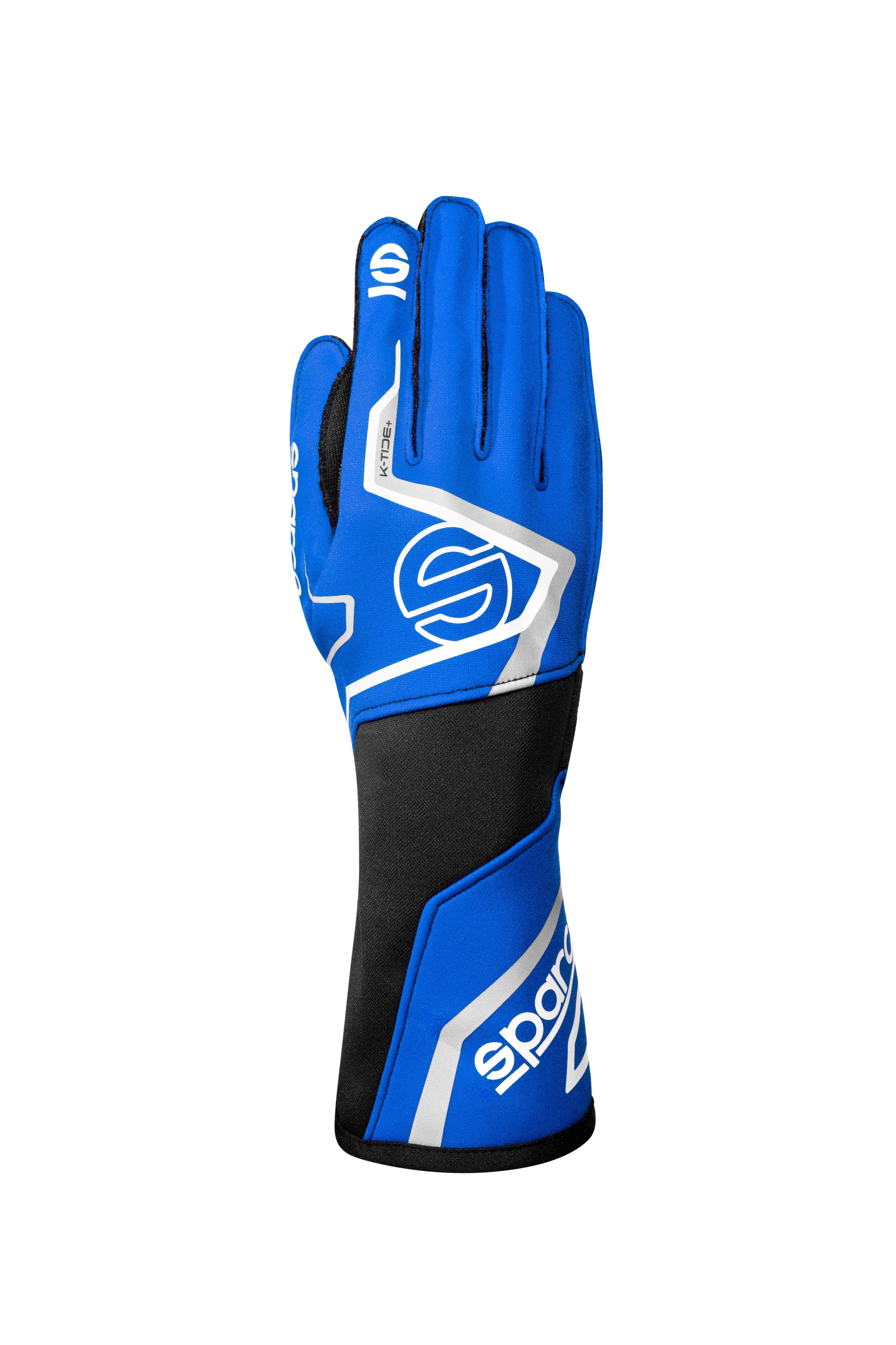 Guantes Sparco K-Tide+ Azul/Negro Talla 9 - Sparco original | APEXCORSE