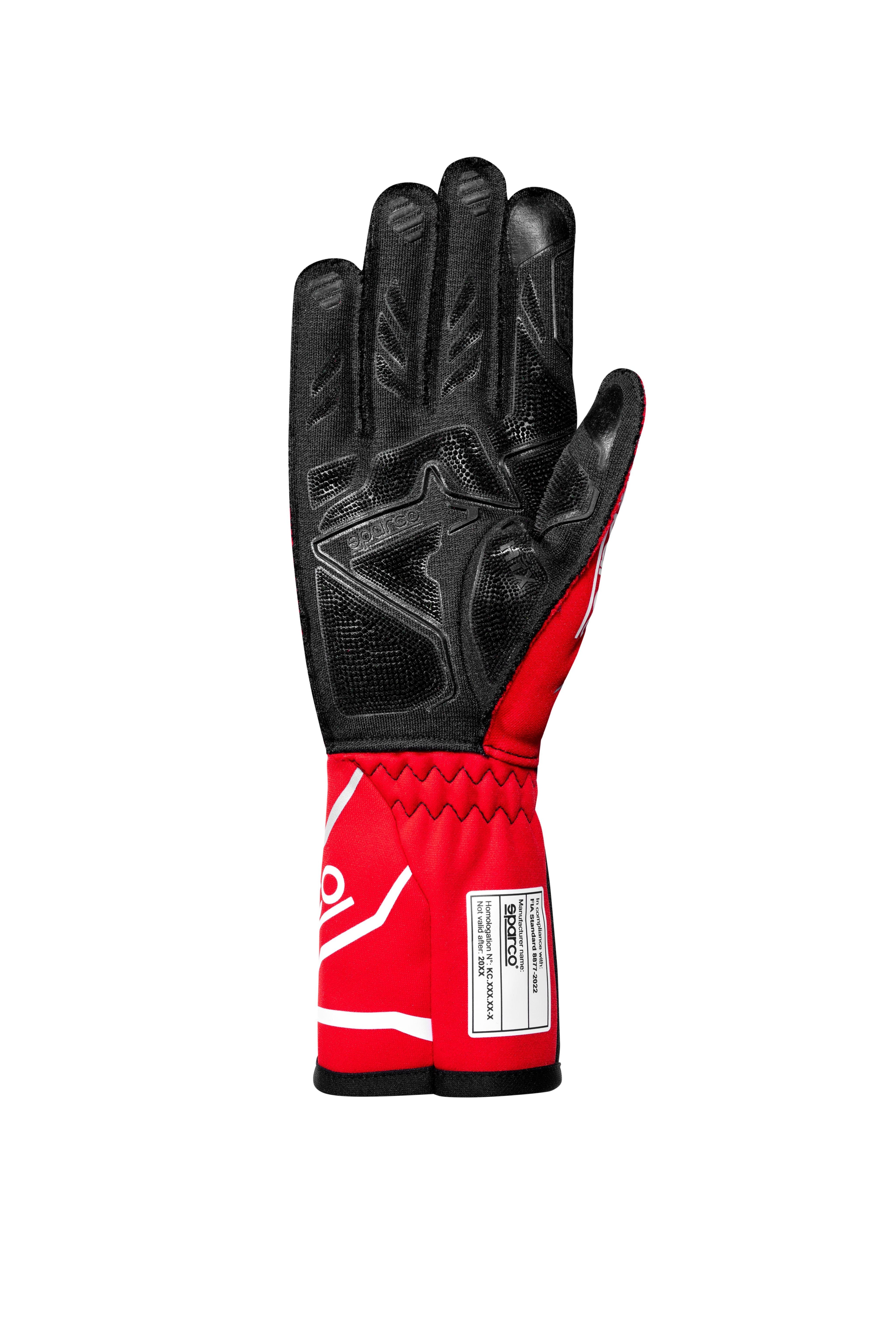 Guantes Sparco K-Tide+ Rojo/Negro Talla 9 - Sparco | APEXCORSE imagen 2