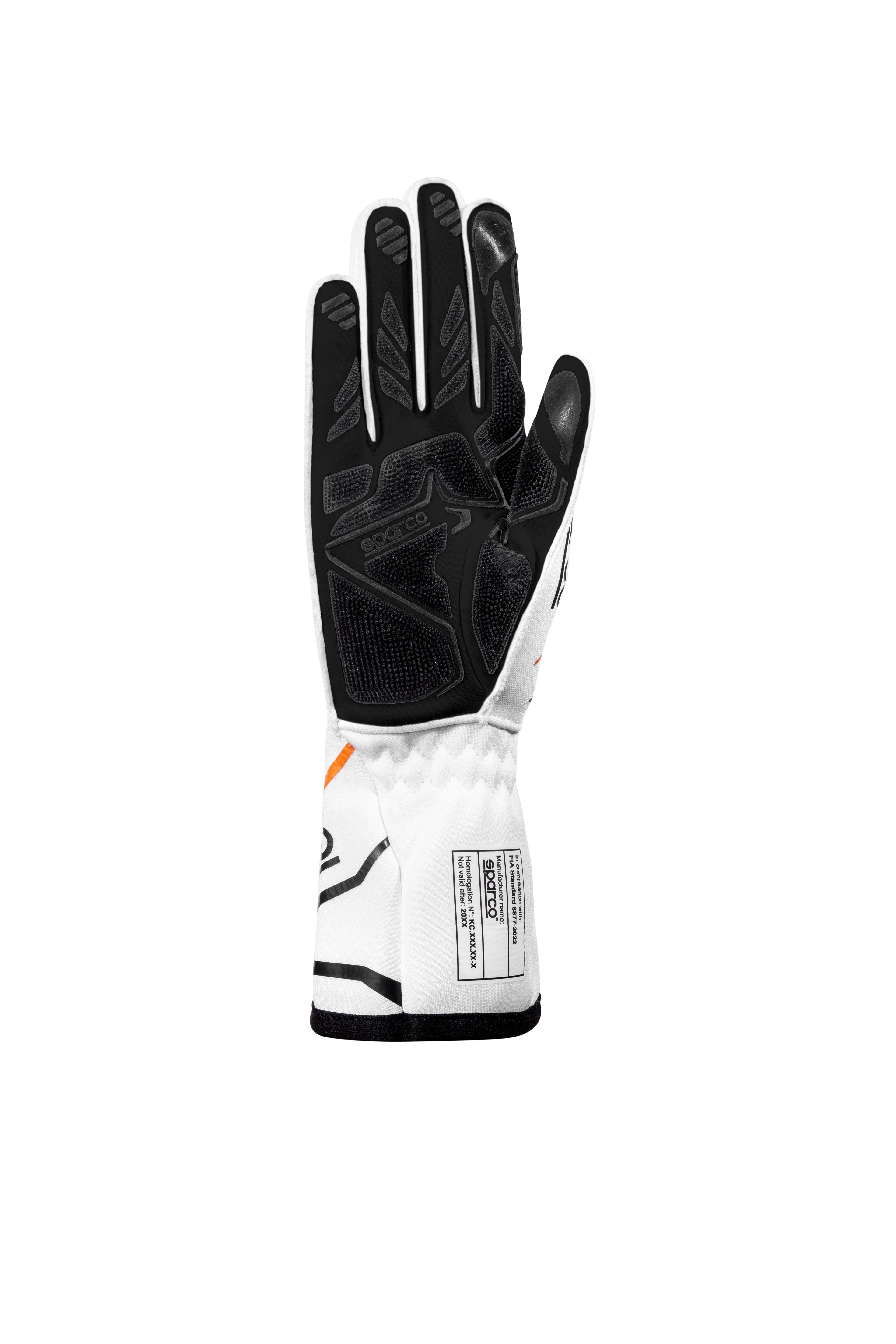 Guantes Sparco K-Tide+ Blanco/Naranja Talla 10 - Sparco | APEXCORSE imagen 2