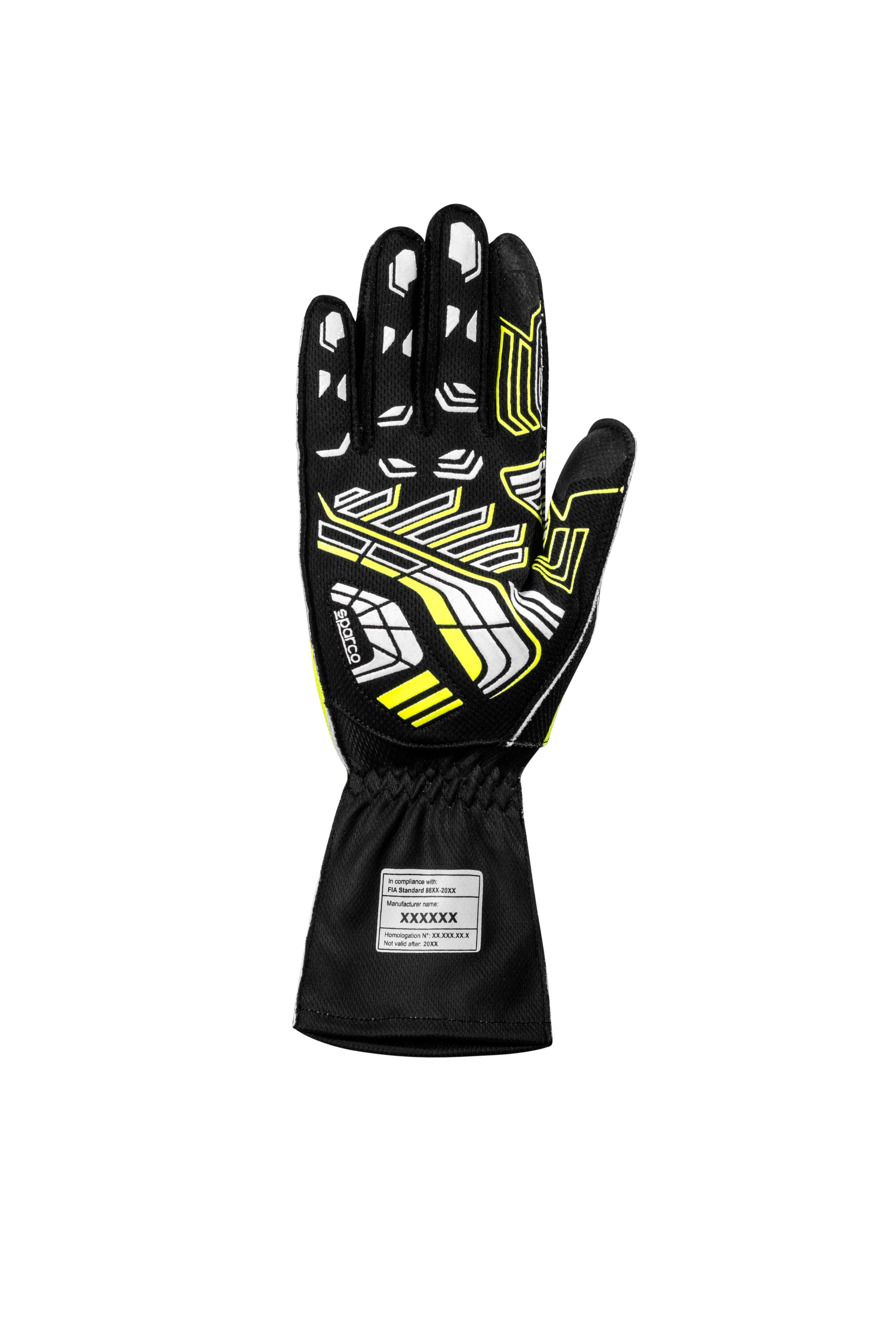 Guantes Sparco K-Arrow+ 2025 Negro/Amarillo Talla 12 - Sparco | APEXCORSE imagen 4