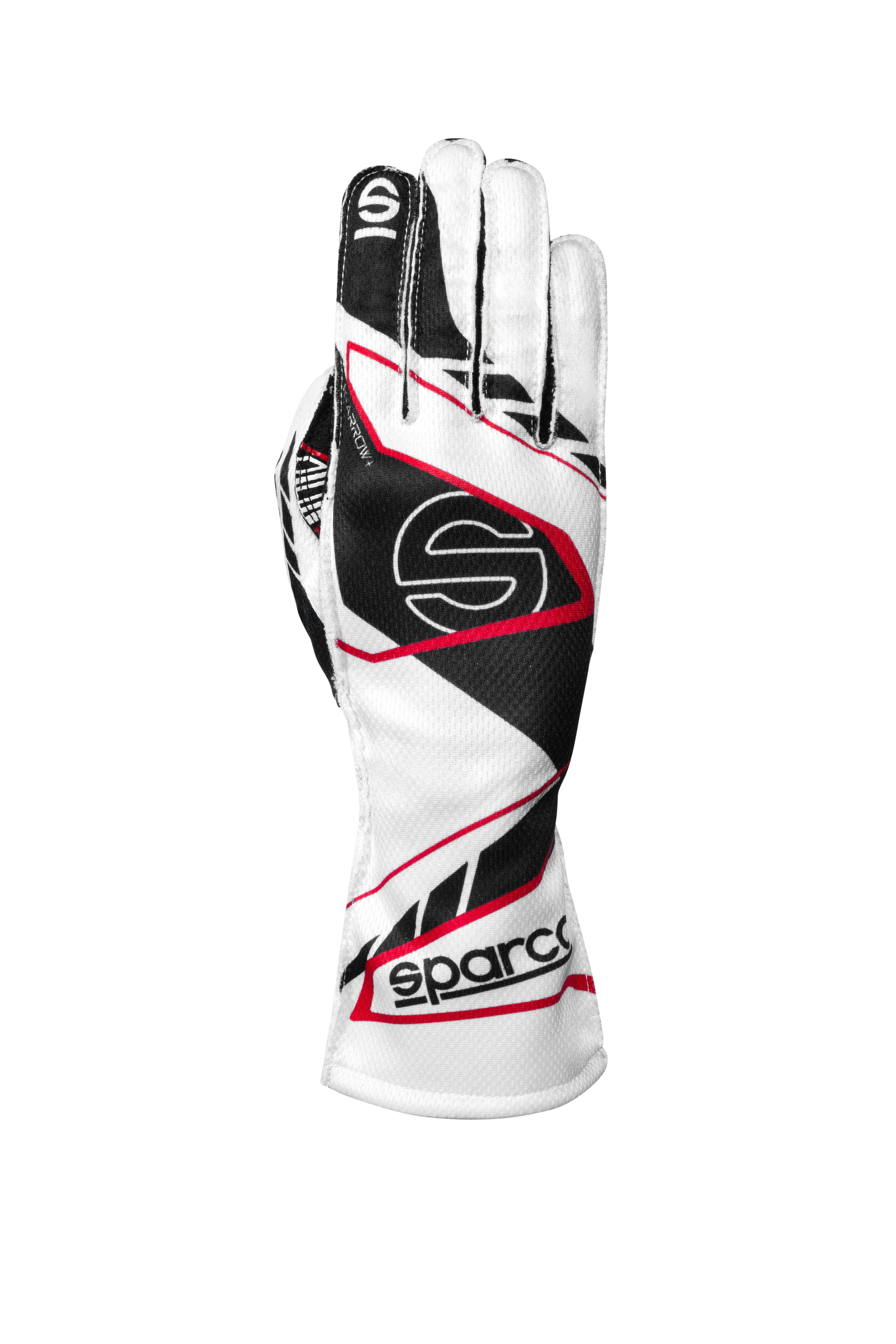 Guantes Sparco K-Arrow+ 2025 Blanco/Negro Talla 12 - Sparco | APEXCORSE imagen 3