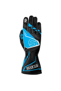 Guantes Sparco K-Attack 2025 Negro/Azul Talla 4 - Sparco original | APEXCORSE