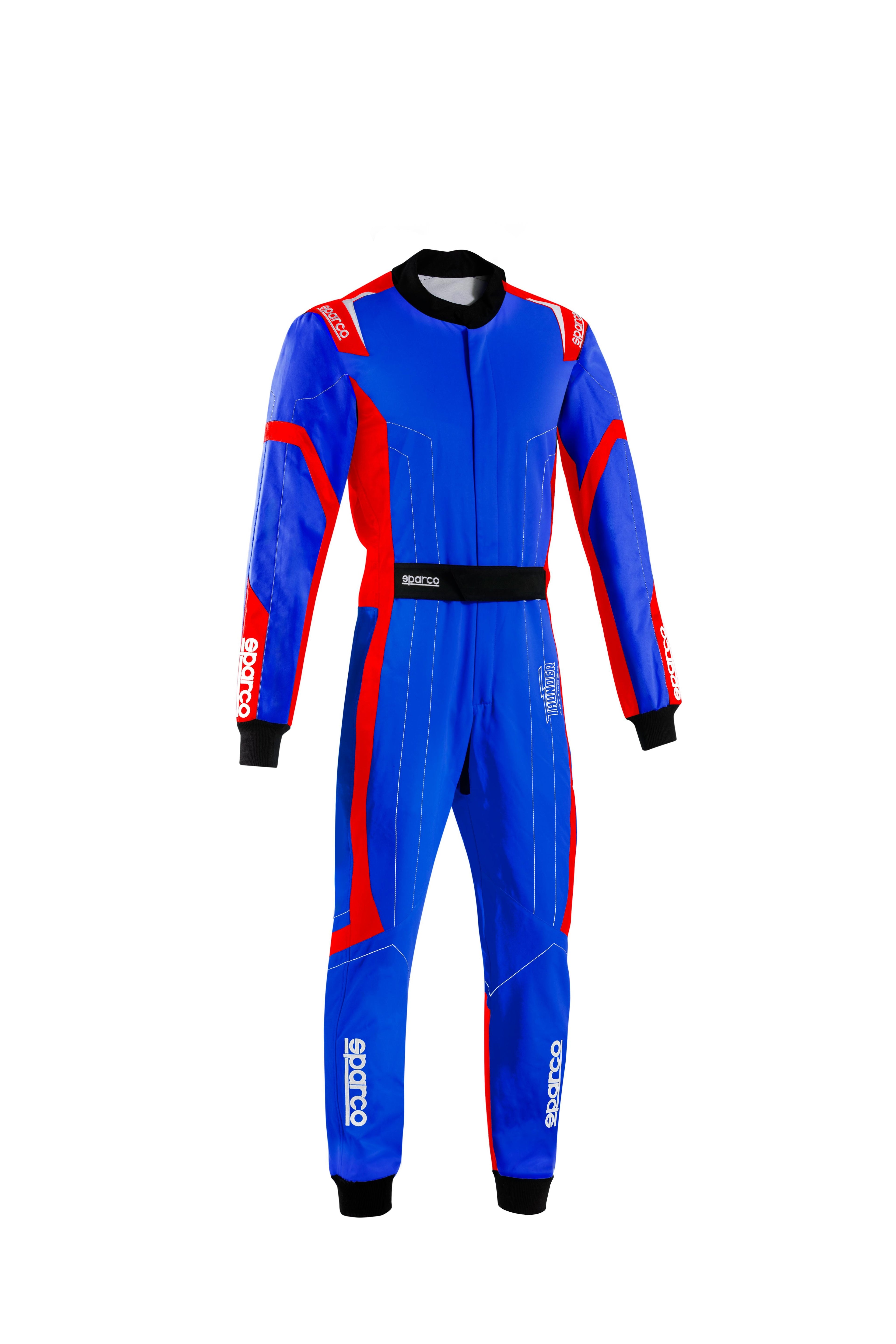 Traje Karting Sparco K48 Thunder Azul/Rojo Talla S - Sparco | APEXCORSE imagen 3