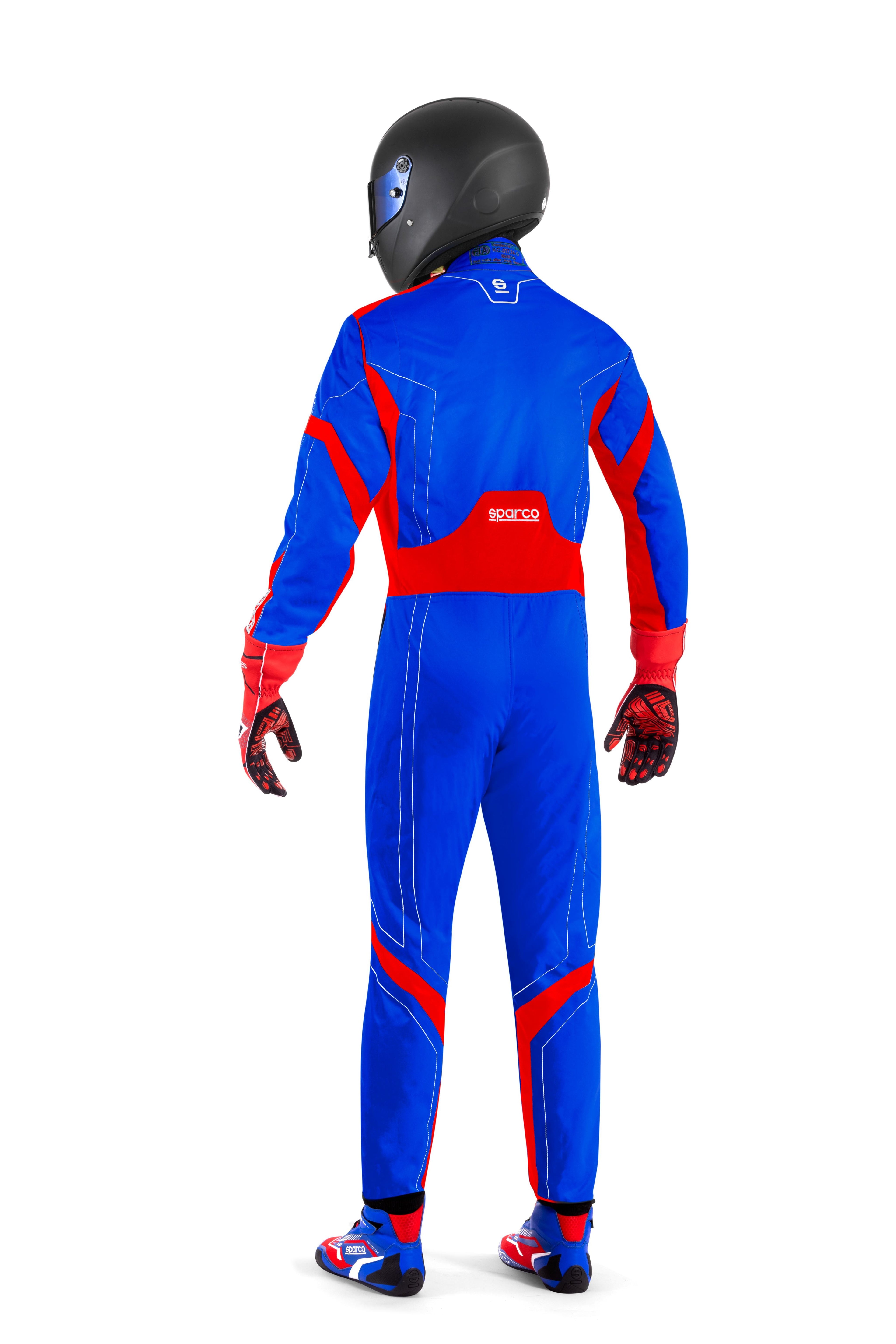 Traje Karting Sparco K48 Thunder Azul/Rojo Talla 130 - Sparco | APEXCORSE imagen 2