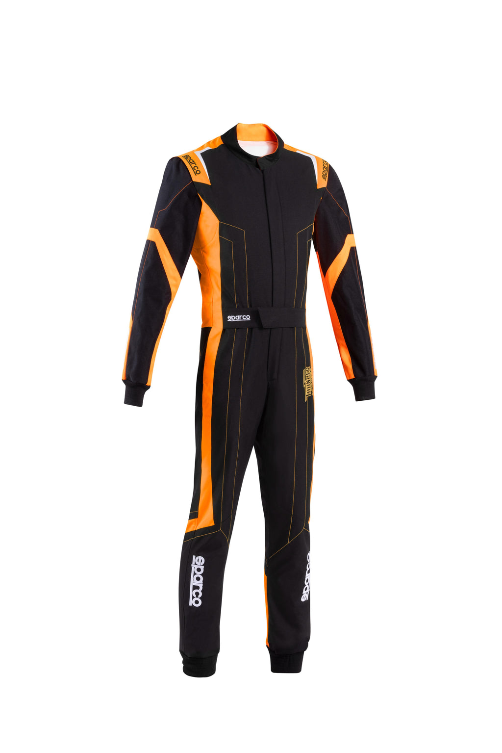 Traje Karting Sparco K48 Thunder Negro/Naranja Talla 140 - Sparco | APEXCORSE imagen 3