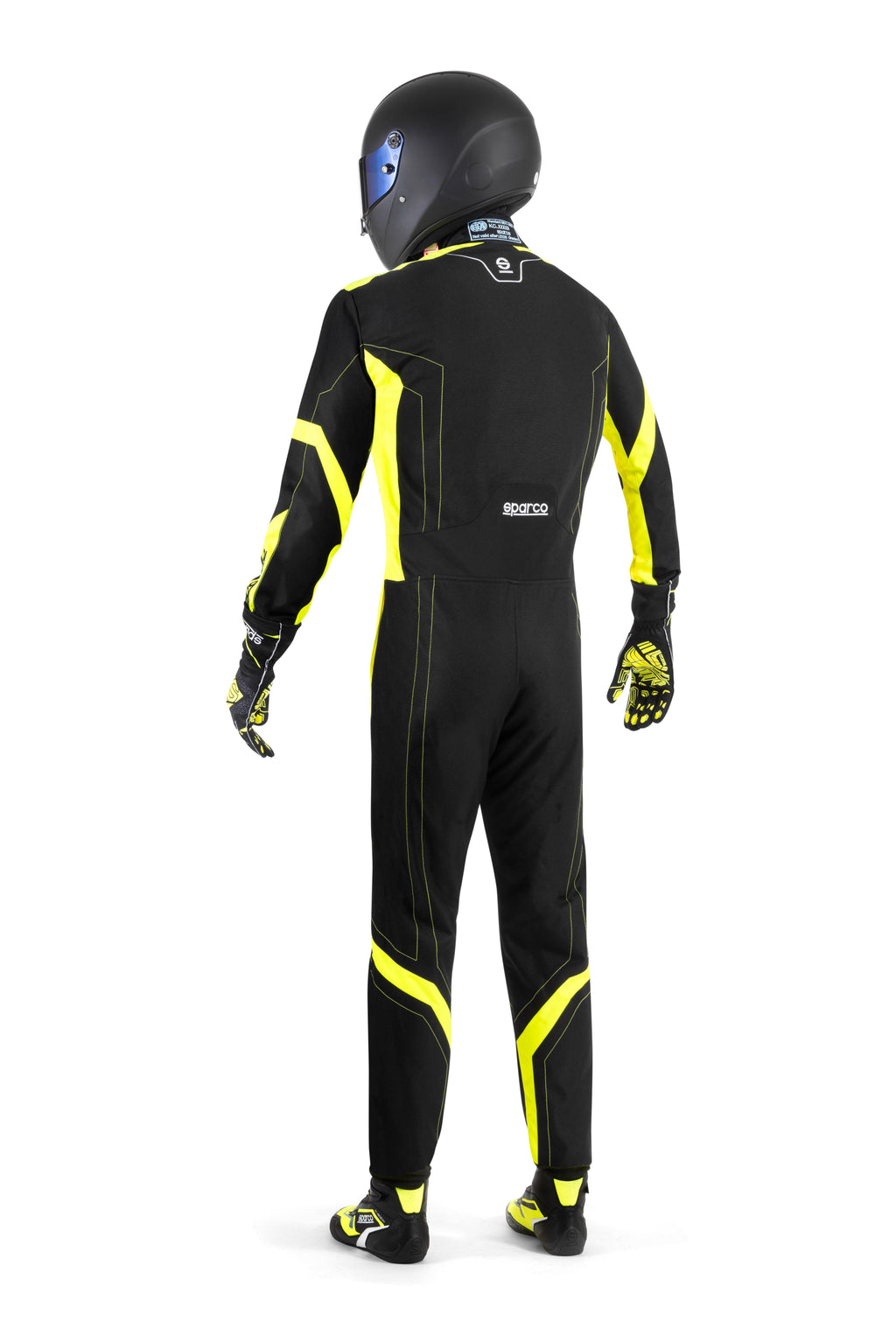 Traje Karting Sparco K48 Thunder Negro/Amarillo Talla 120 - Sparco | APEXCORSE imagen 2