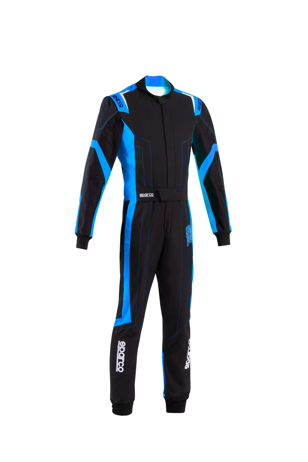 Traje Karting Sparco K48 Thunder Negro/Azul Talla 140 - Sparco | APEXCORSE imagen 3