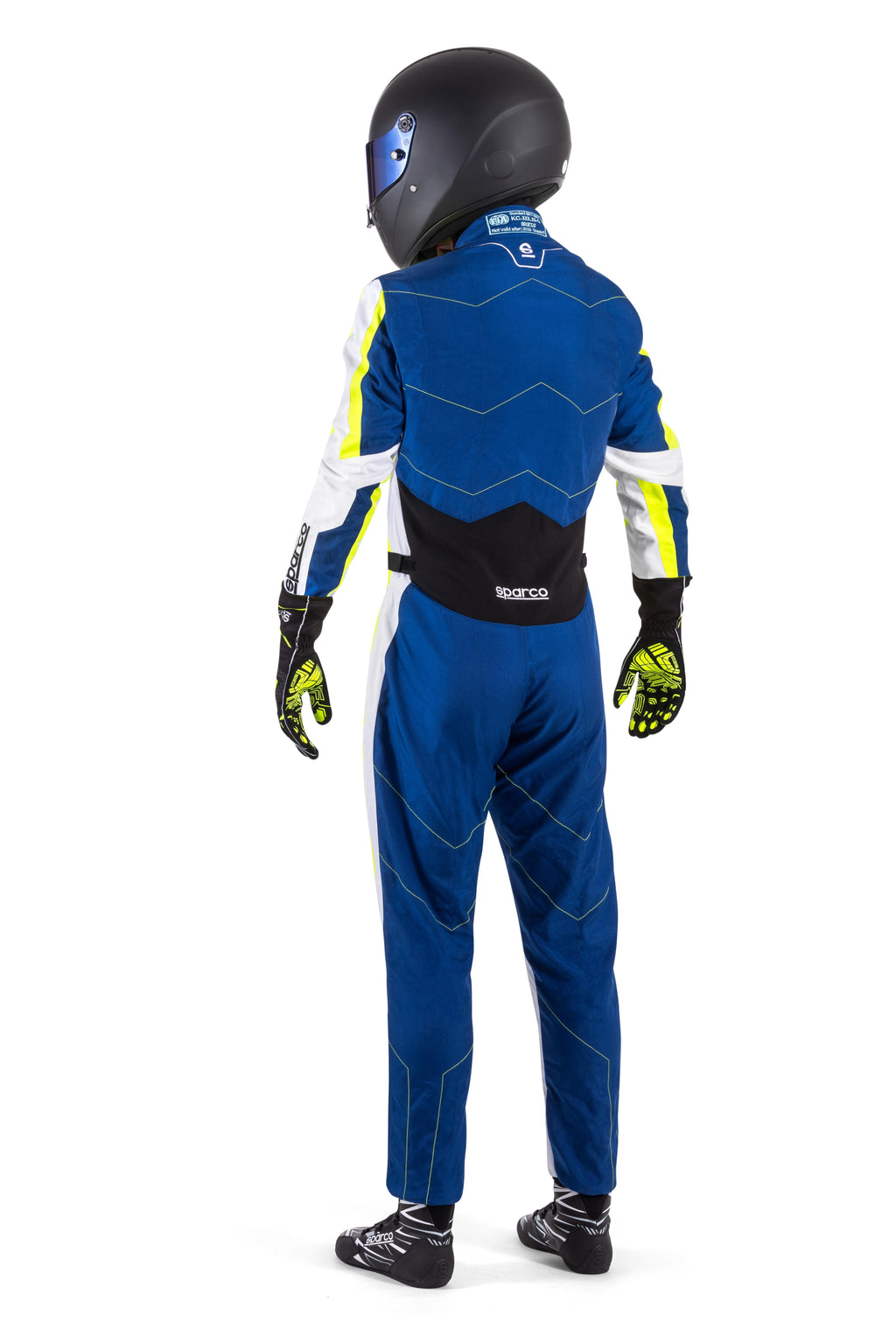 Traje Karting Sparco K48 Kerb Azul/Amarillo Talla 130 - Sparco | APEXCORSE imagen 2