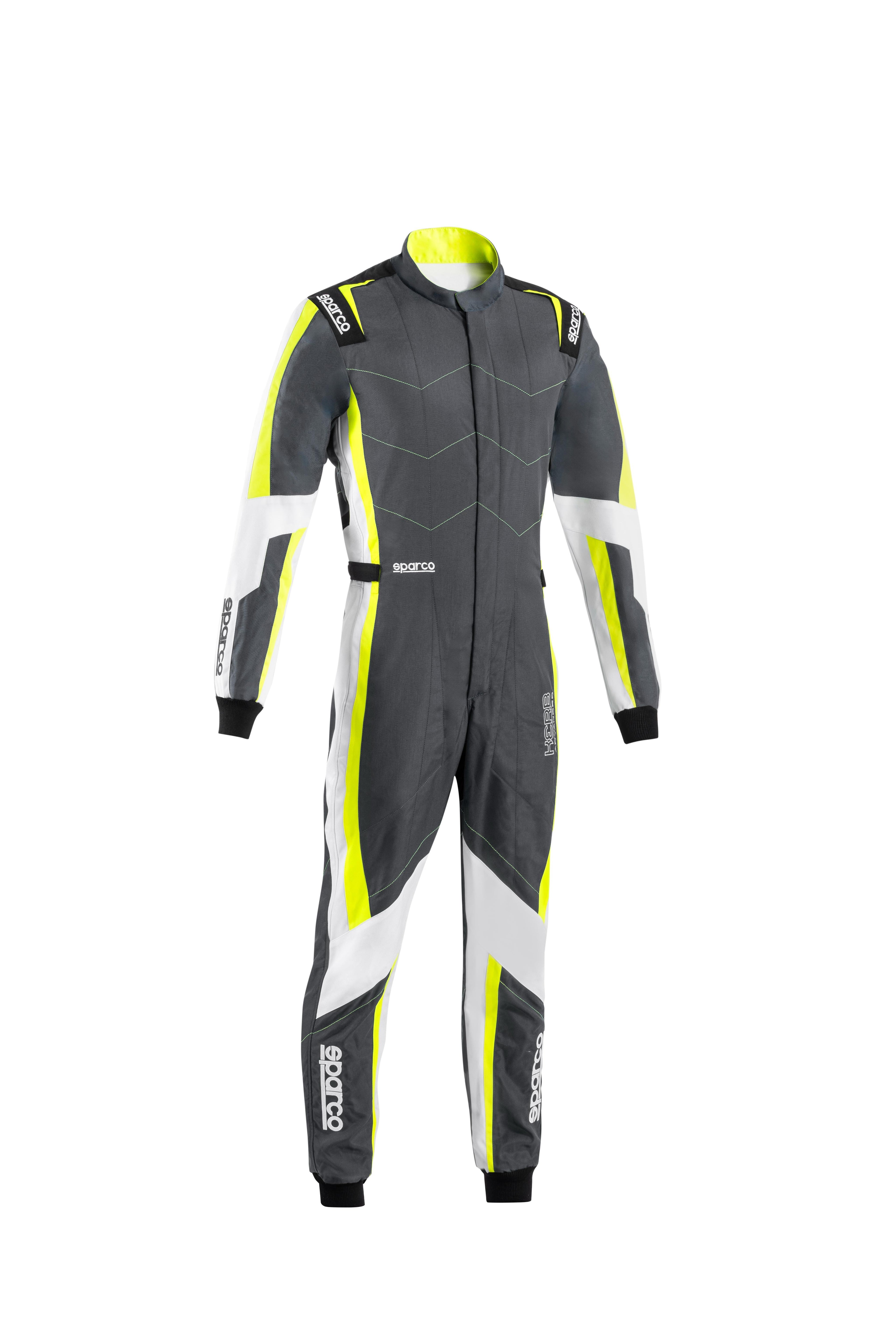 Traje Karting Sparco K48 Kerb Gris/Amarillo Talla Xs - Sparco | APEXCORSE imagen 3