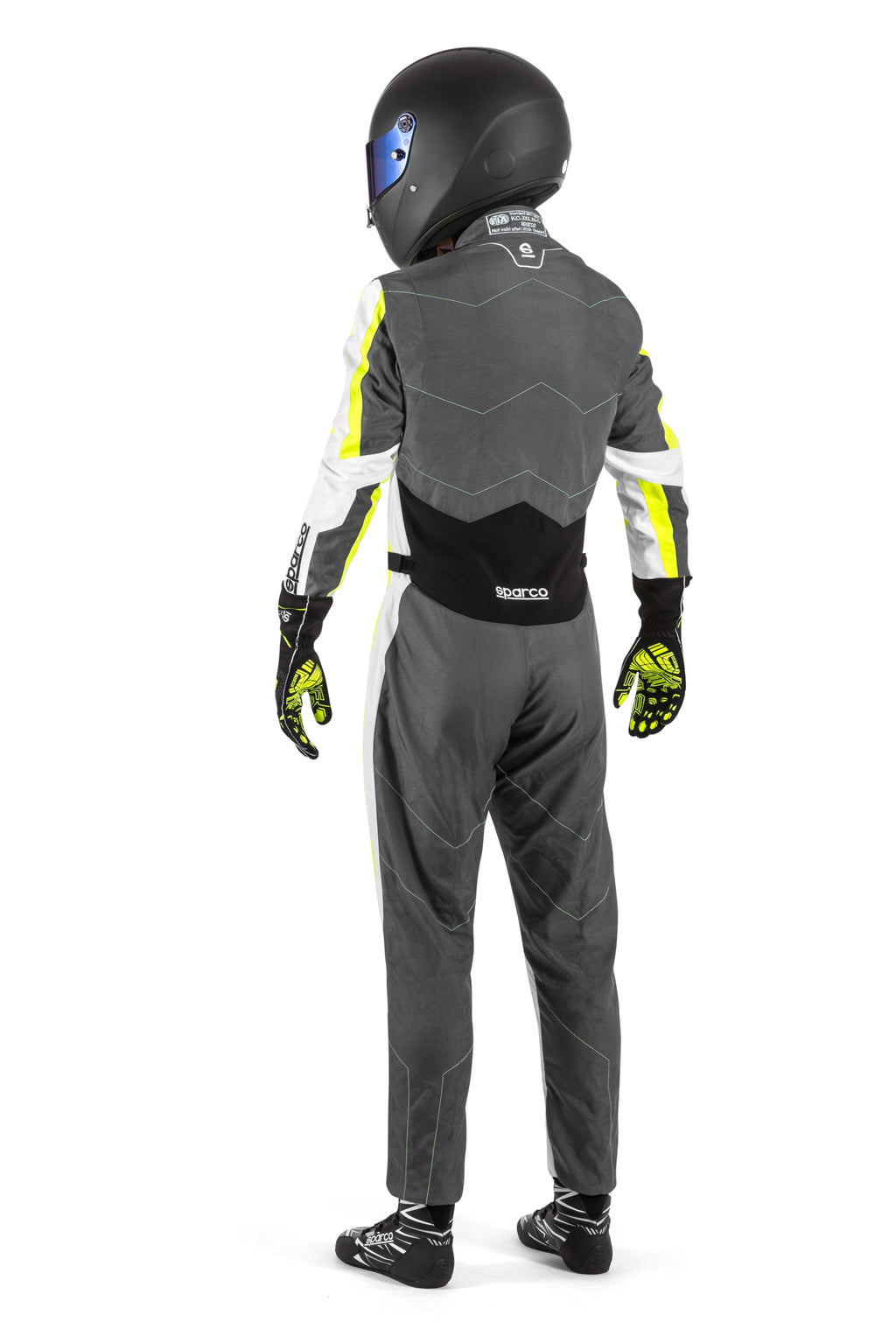 Traje Karting Sparco K48 Kerb Gris/Amarillo Talla 120 - Sparco | APEXCORSE imagen 5