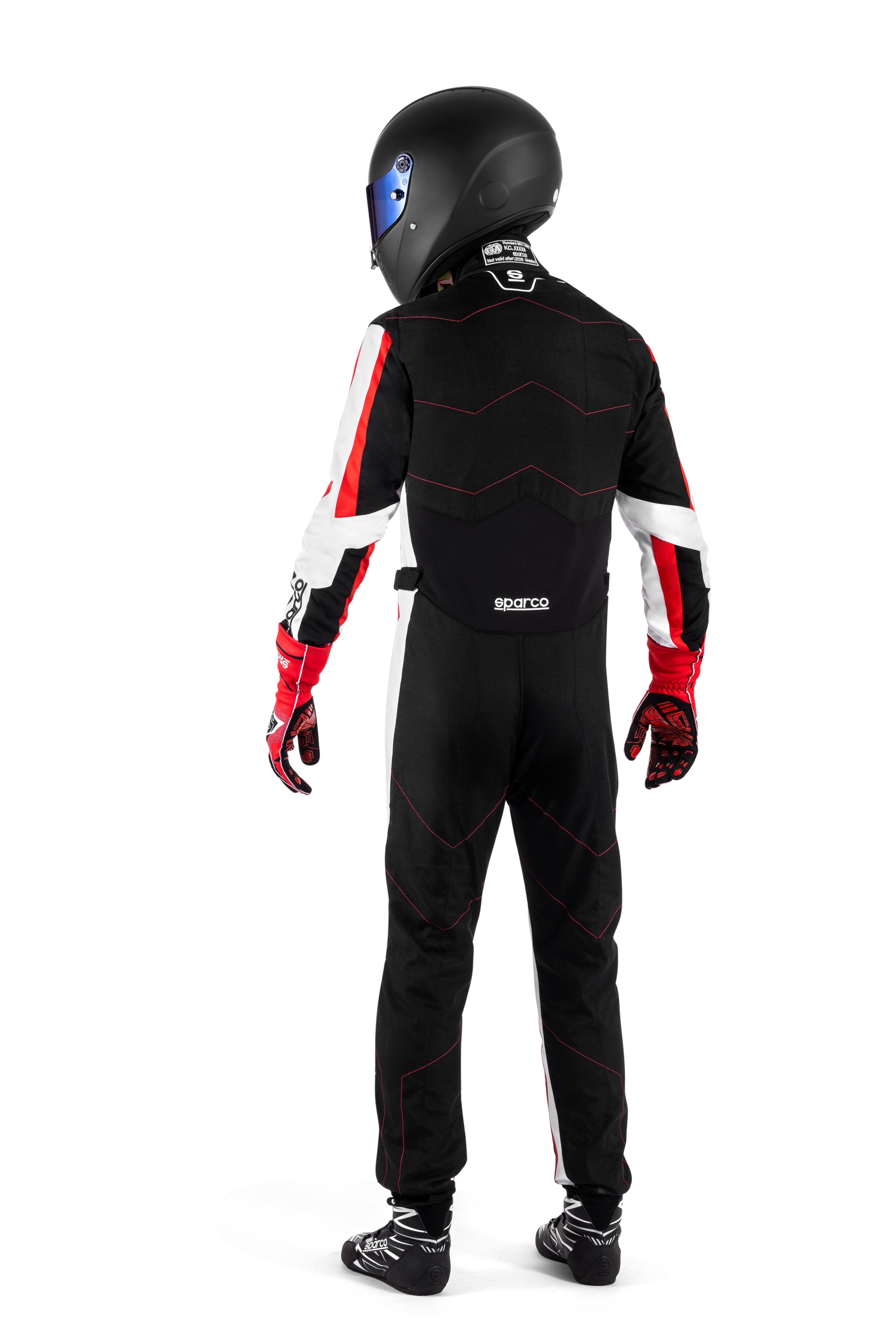Traje Karting Sparco K48 Kerb Negro/Rojo Talla Xl - Sparco | APEXCORSE imagen 3