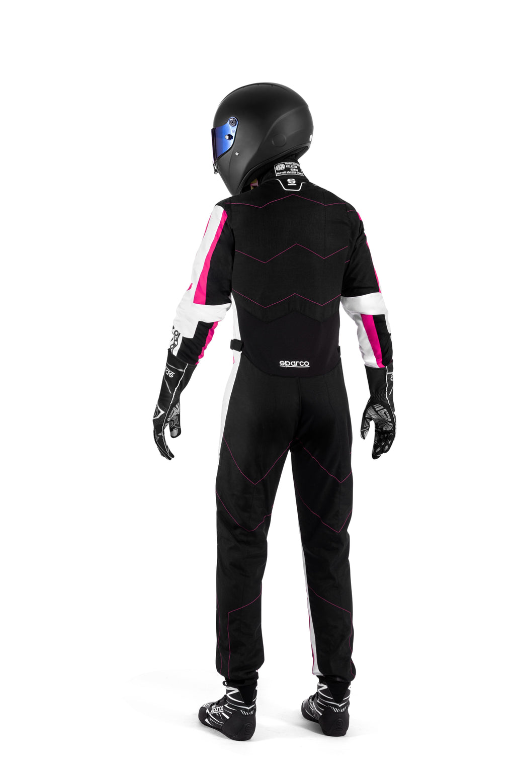 Traje Karting Sparco K48 Kerb Mujer Negro/Fucsia Talla Xs - Sparco | APEXCORSE imagen 2