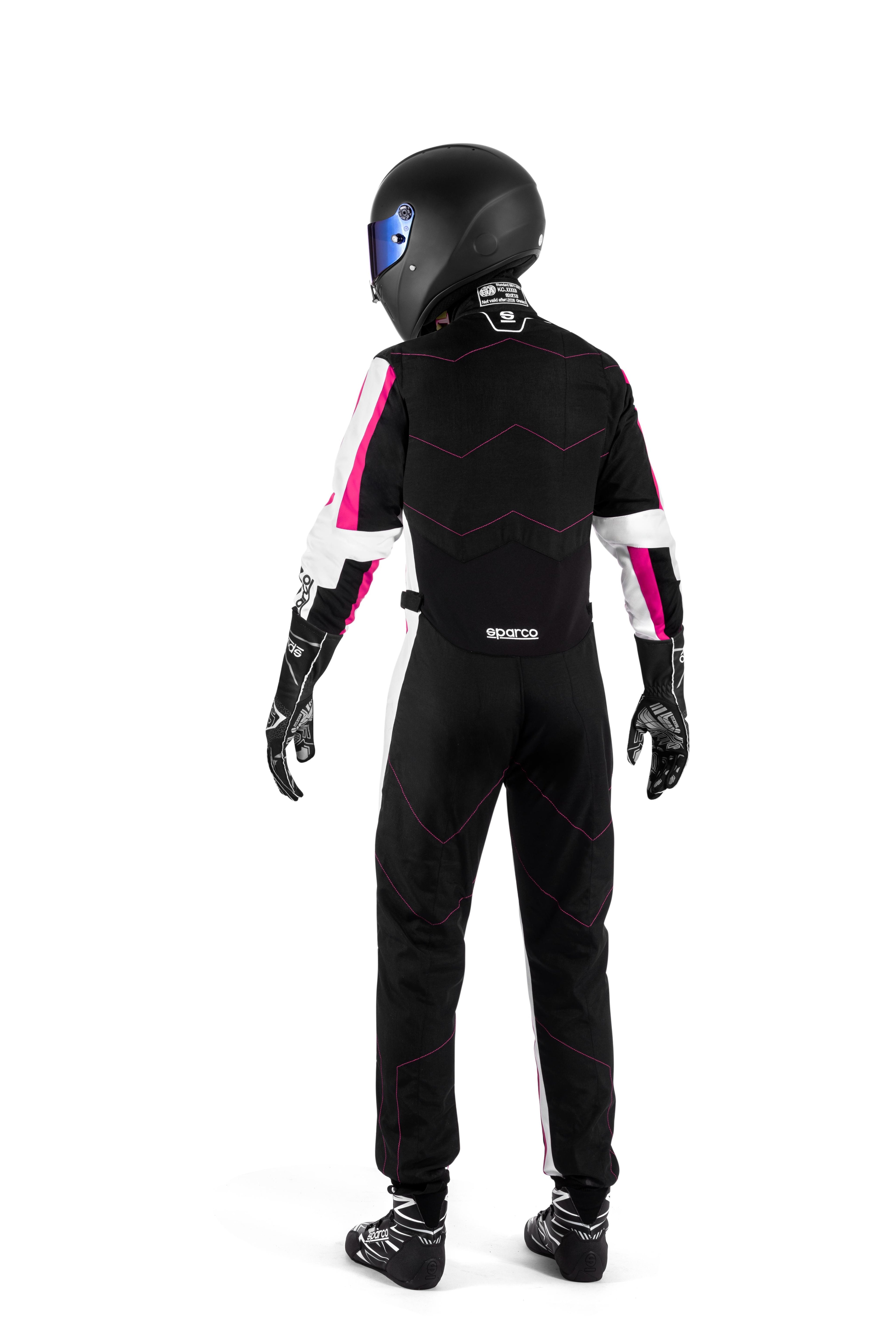 Traje Karting Sparco K48 Kerb Mujer Negro/Fucsia Talla Xs - Sparco | APEXCORSE imagen 2