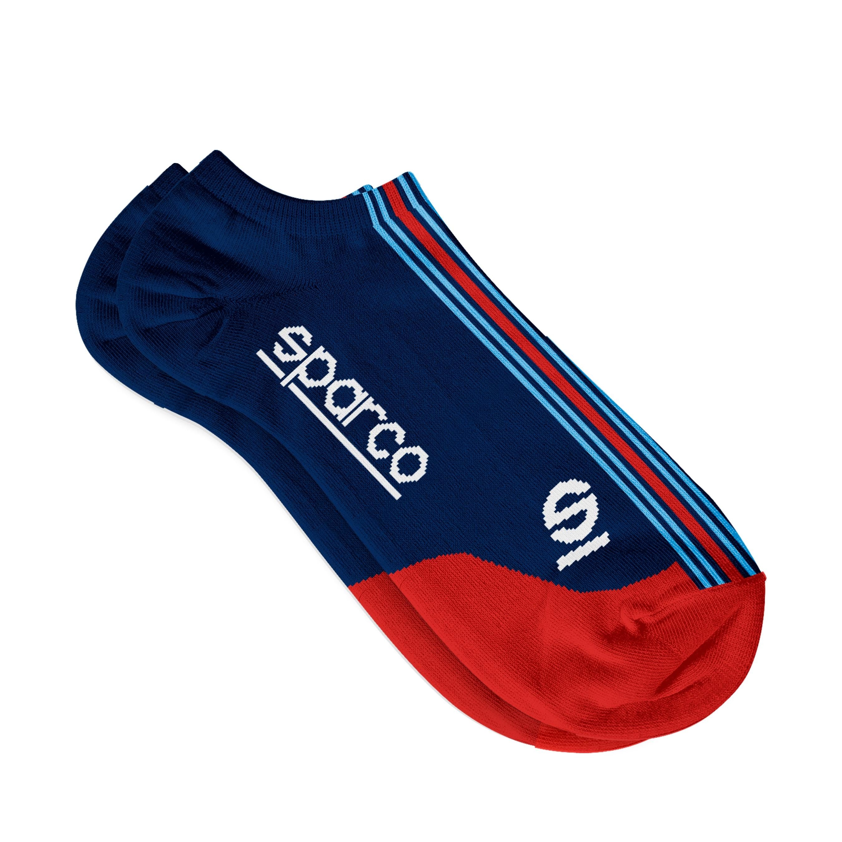Calcetines Sparco Martini-R Iconic Azul/Rojo Talla 41-46 - Sparco | APEXCORSE imagen 3