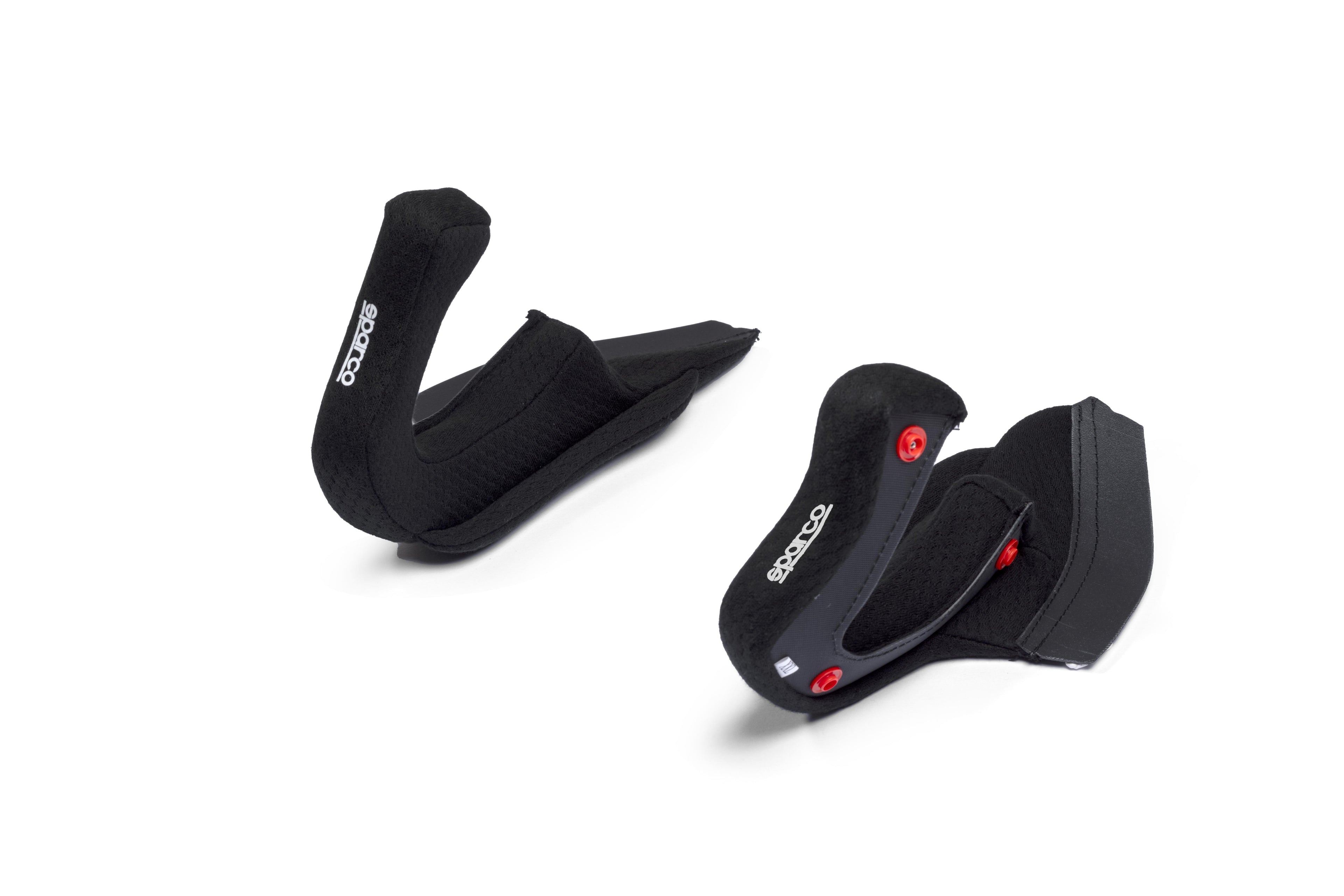 Almohadilla Mejillas Casco Sparco Flux Rj/Rj-I Negras Talla L - Sparco | APEXCORSE imagen 2