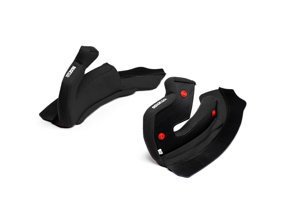 Almohadillas Mejillas Casco Sparco Stealth Negras Talla Xxl - Sparco | APEXCORSE imagen 2