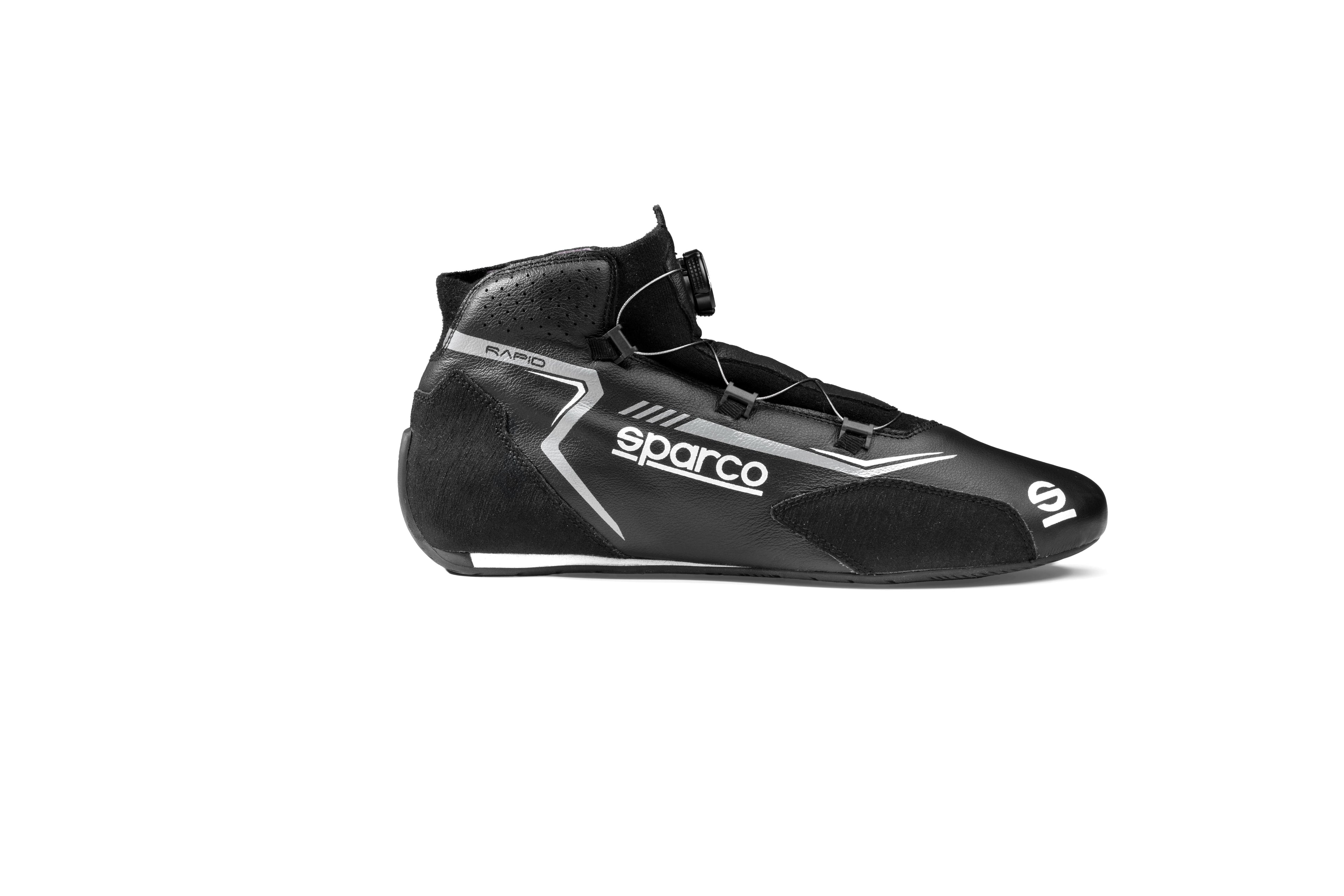 Zapatillas Sparco Rapid 2025 Negras/Grises Talla 42 - Sparco | APEXCORSE imagen 3