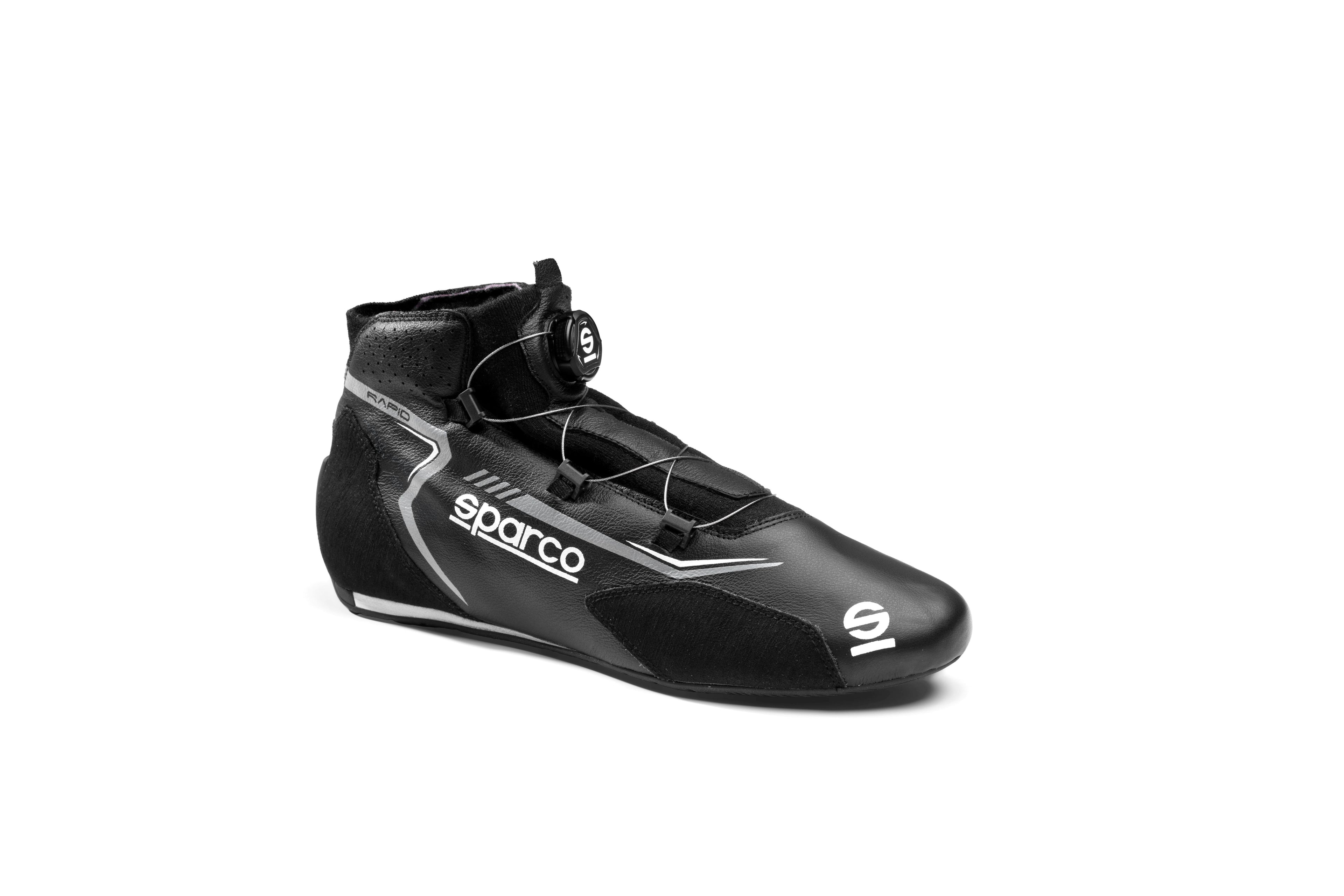 Zapatillas Sparco Rapid 2025 Negras/Grises Talla 47 - Sparco original | APEXCORSE