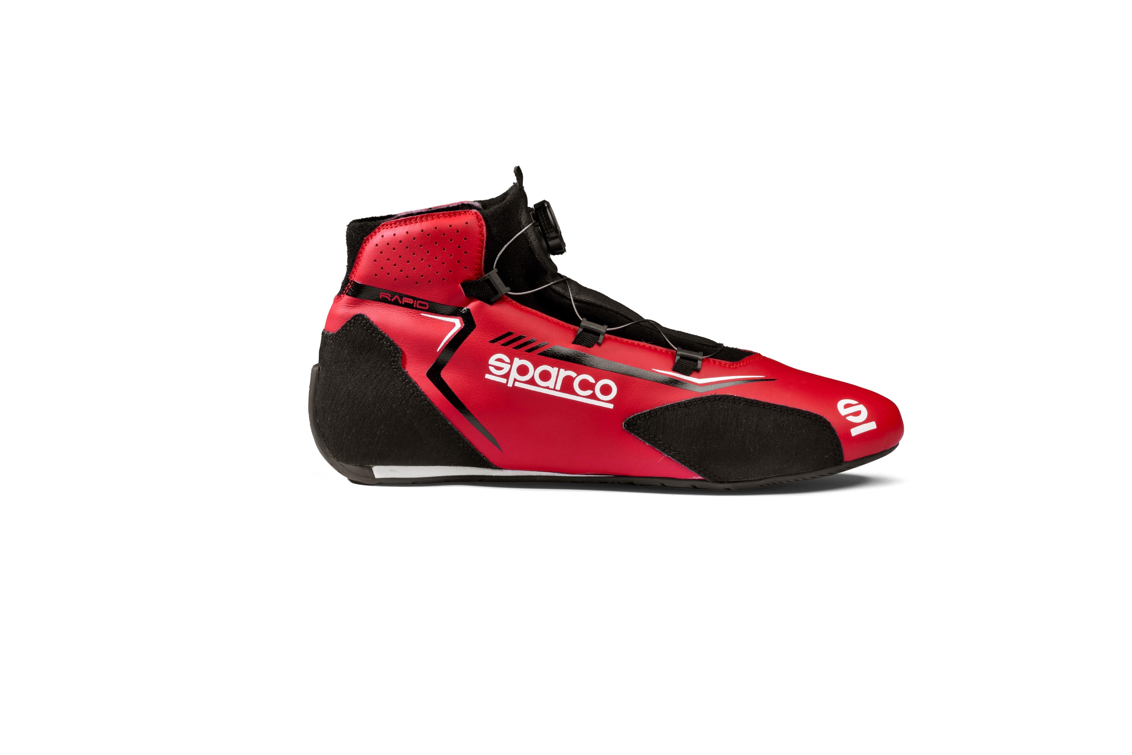 Zapatillas Sparco Rapid 2025 Rojas/Negras Talla 43 - Sparco | APEXCORSE imagen 2