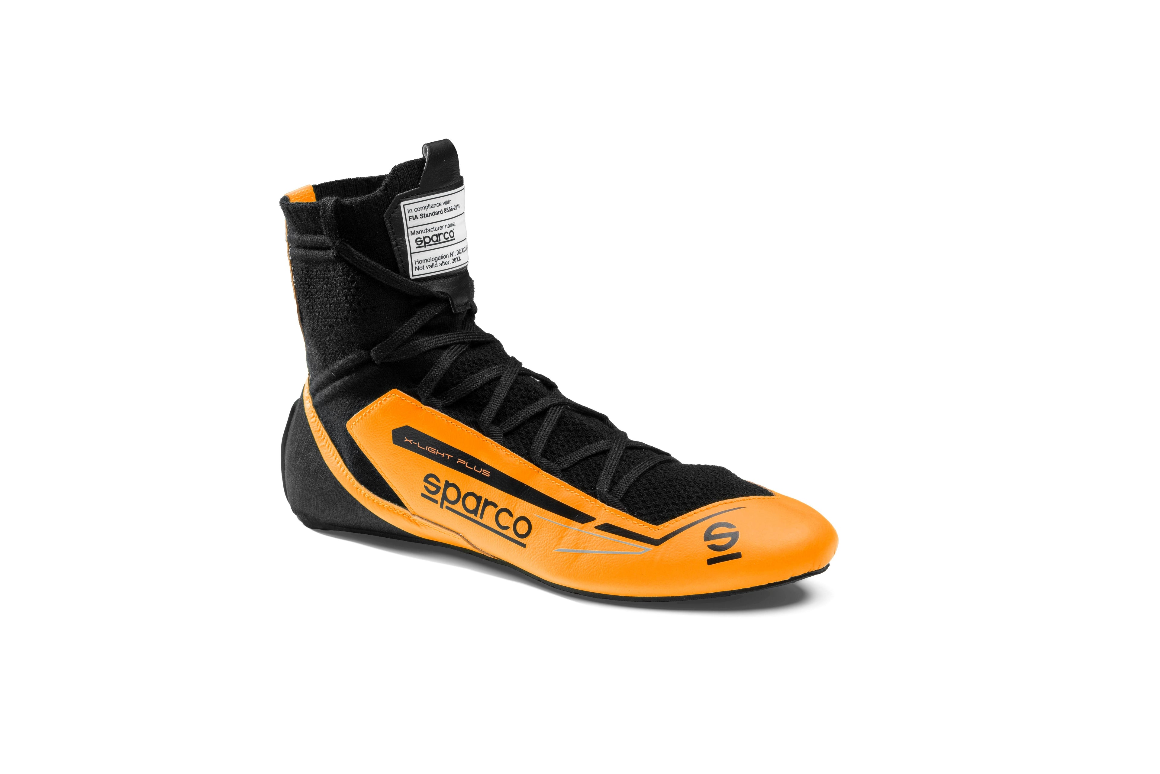 Zapatillas Sparco X-Light Plus Naranja/Negras Talla 43 - Sparco | APEXCORSE imagen 4