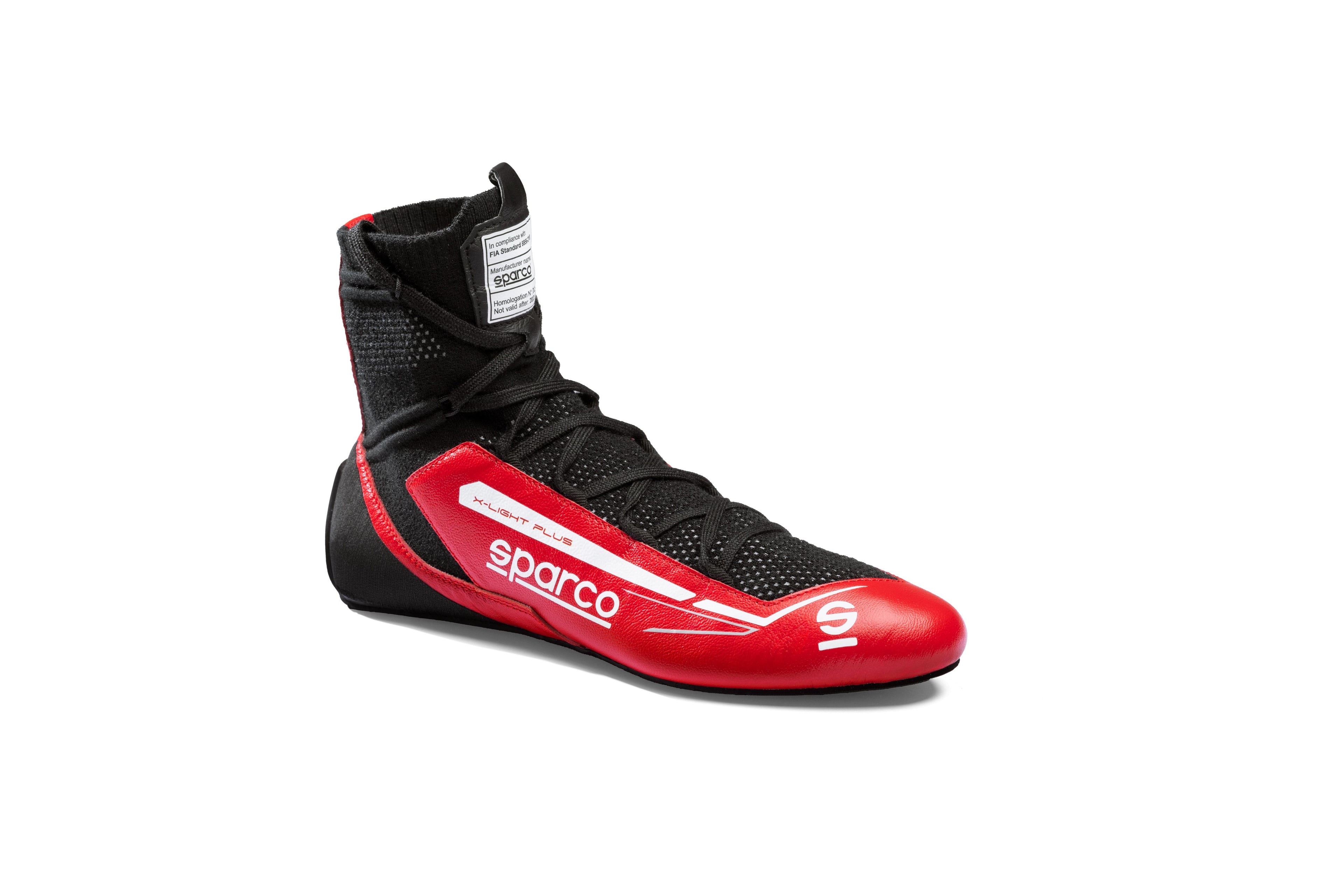 Zapatillas Sparco X-Light Plus Rojas/Negras Talla 39 - Sparco | APEXCORSE imagen 4