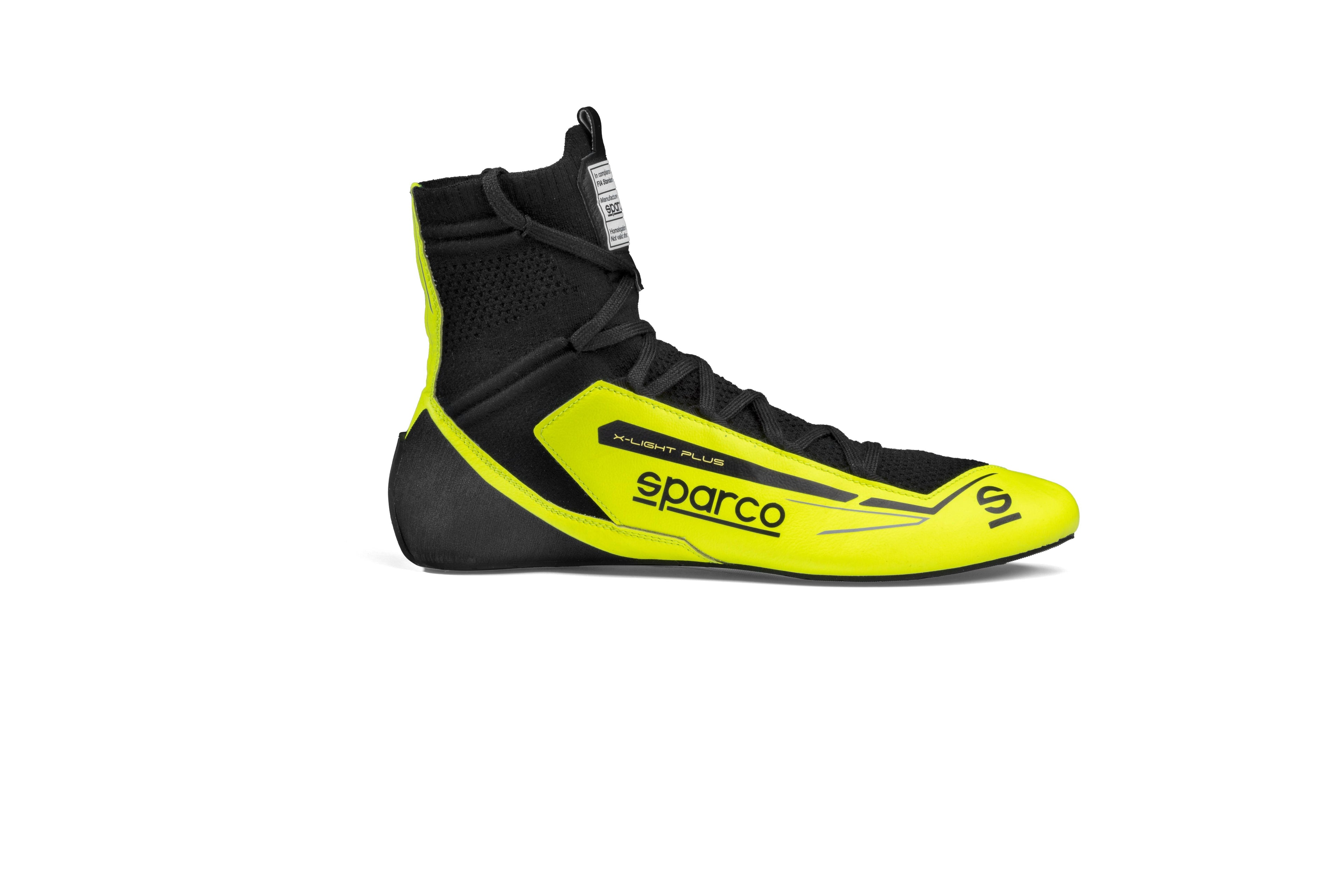Zapatillas Sparco X-Light Plus Amarillas/Negras Talla 43 - Sparco | APEXCORSE imagen 3