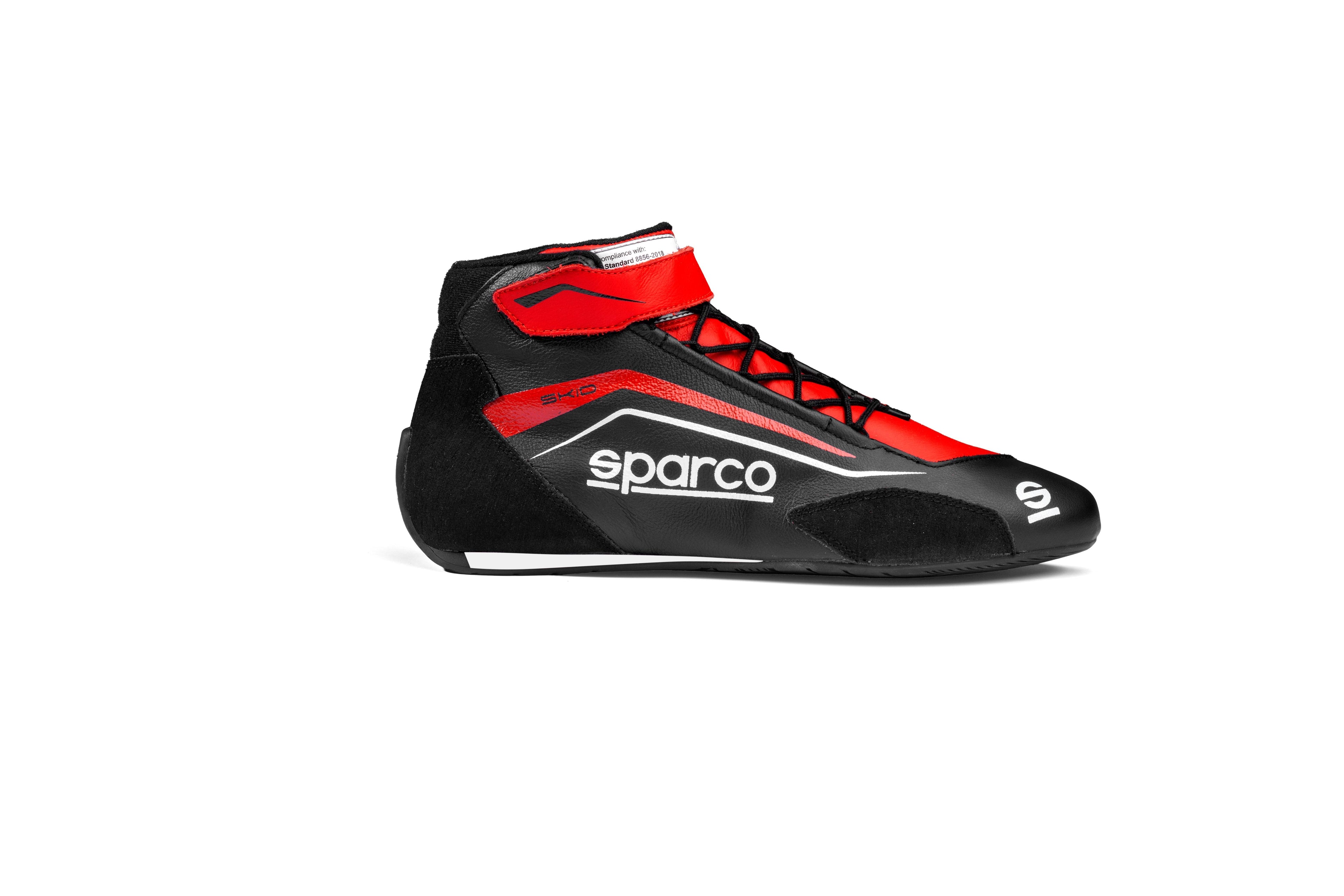 Zapatillas Sparco Skid 2025 Negras/Rojas Talla 39 - Sparco | APEXCORSE imagen 3