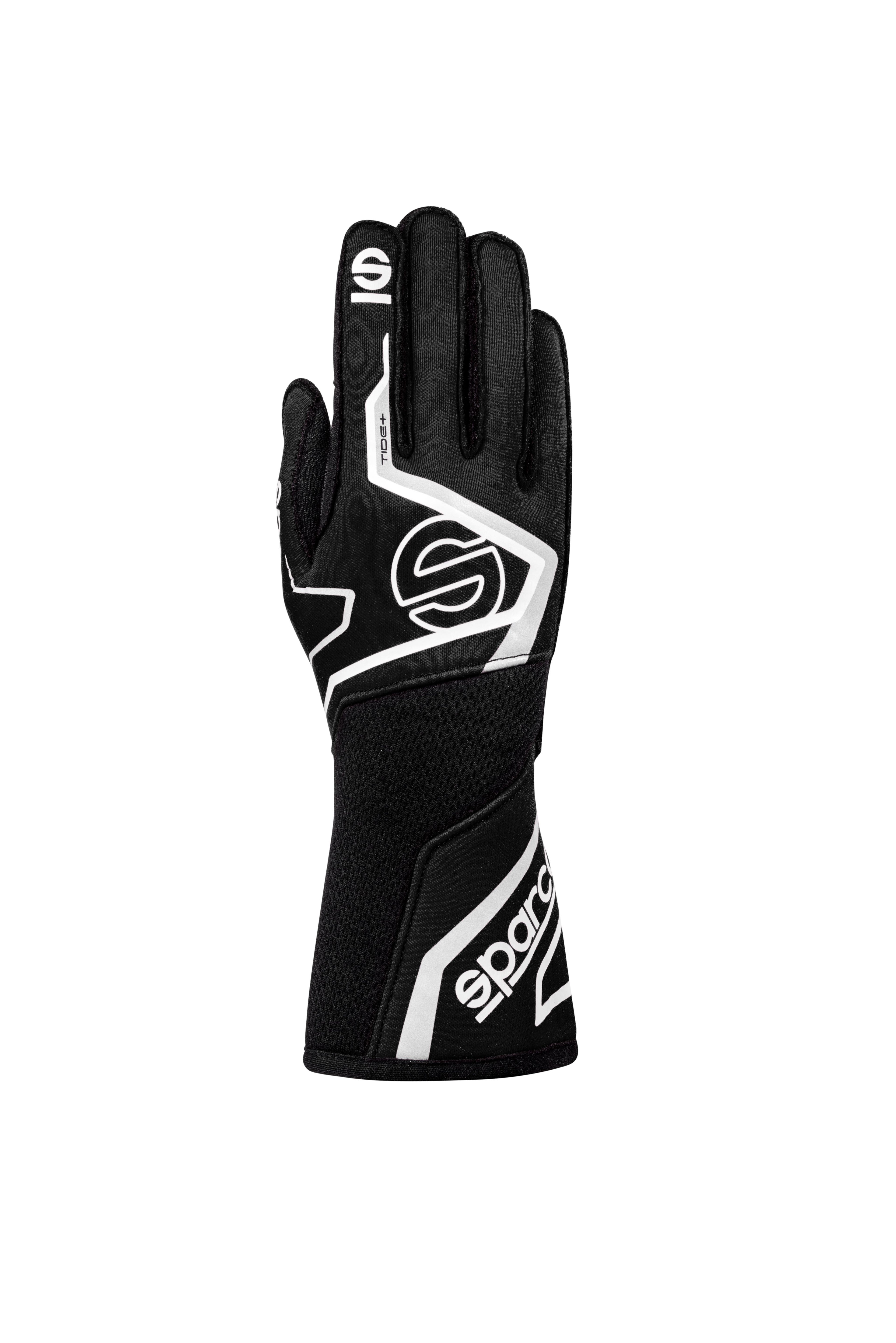 Guantes Sparco Tide+ 2025 Negros/Blancos Talla 12 - Sparco | APEXCORSE imagen 3