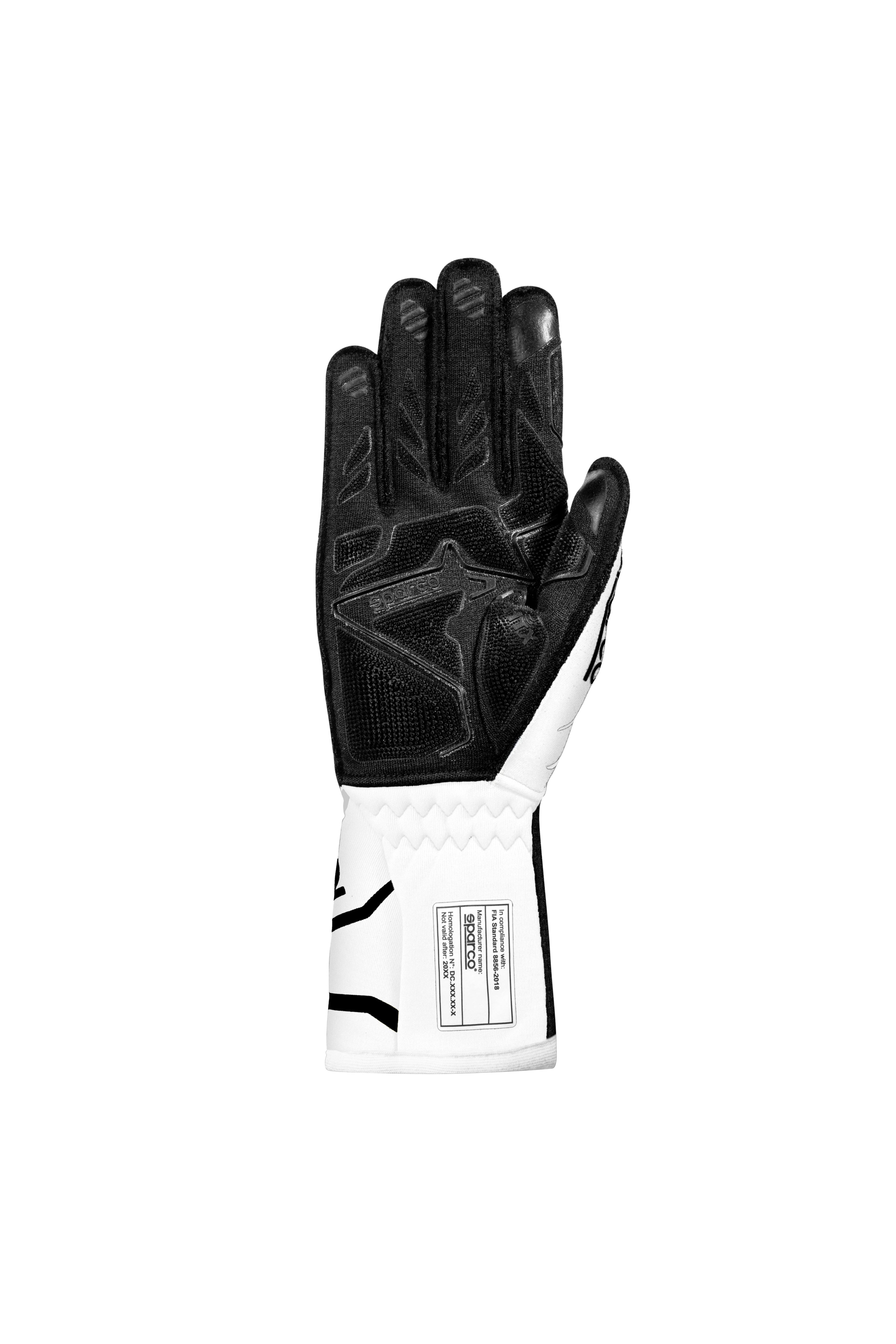 Guantes Sparco Tide+ 2025 Blancos/Negros Talla 9 - Sparco | APEXCORSE imagen 2
